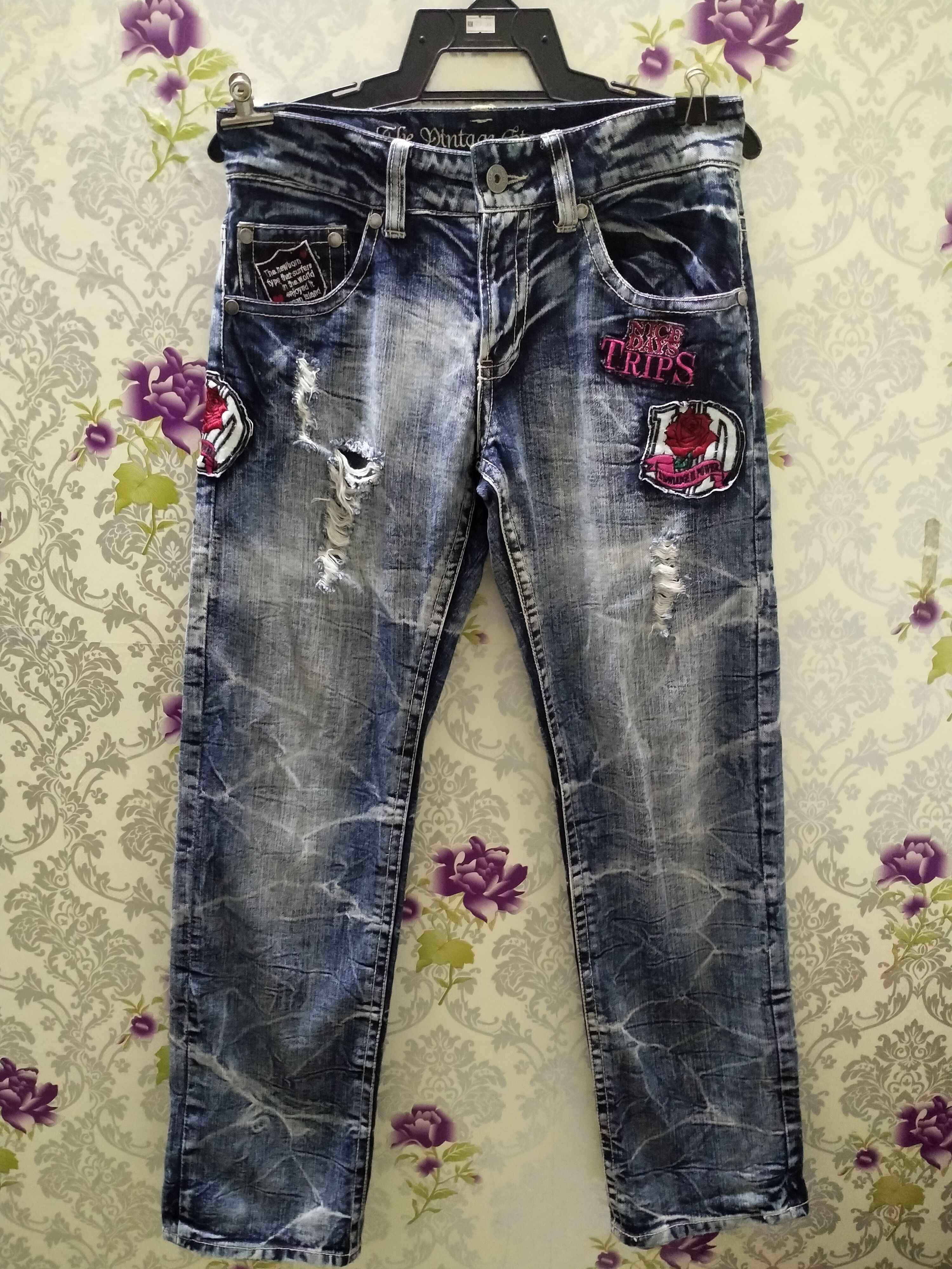 Japanese Brand × Rockstar Games ROCKSTAR/ORIGINAL JEANS/THE VINTAGE STANDARD Size US 31 - 1 Thumbnail