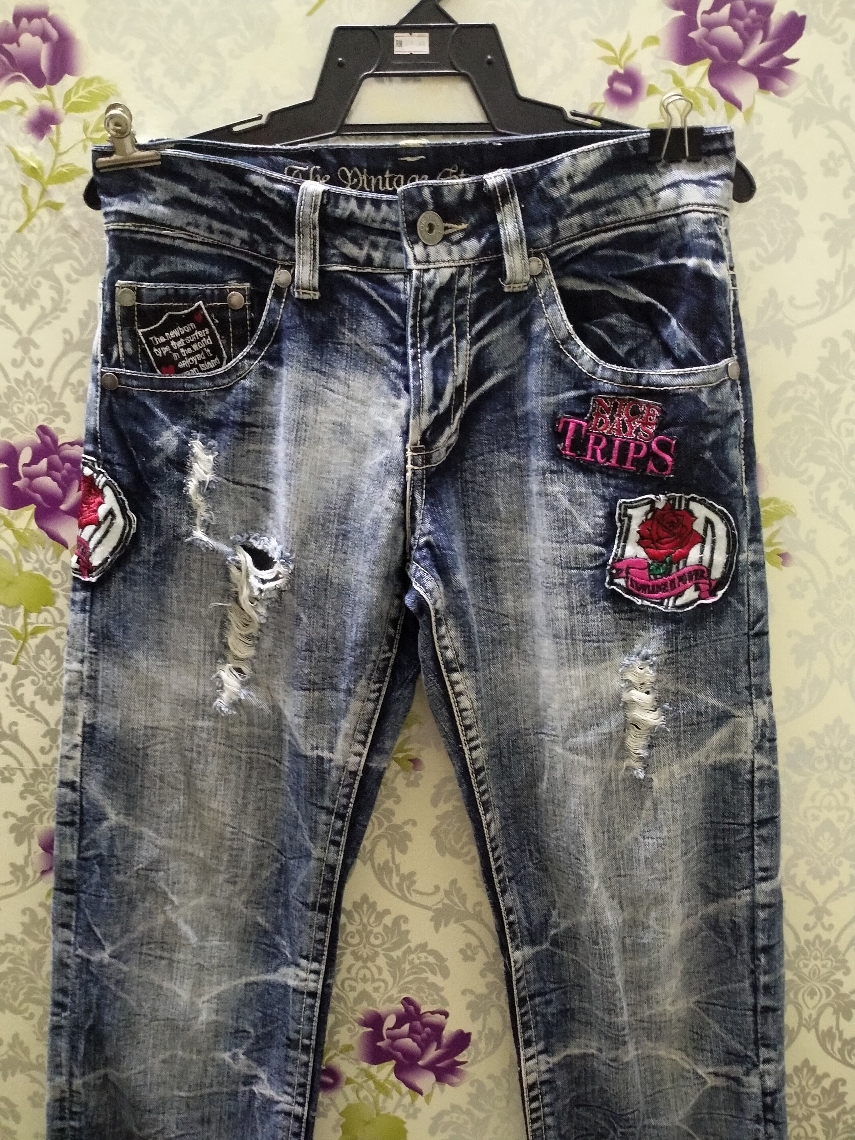 Japanese Brand × Rockstar Games ROCKSTAR/ORIGINAL JEANS/THE VINTAGE STANDARD Size US 31 - 2 Thumbnail