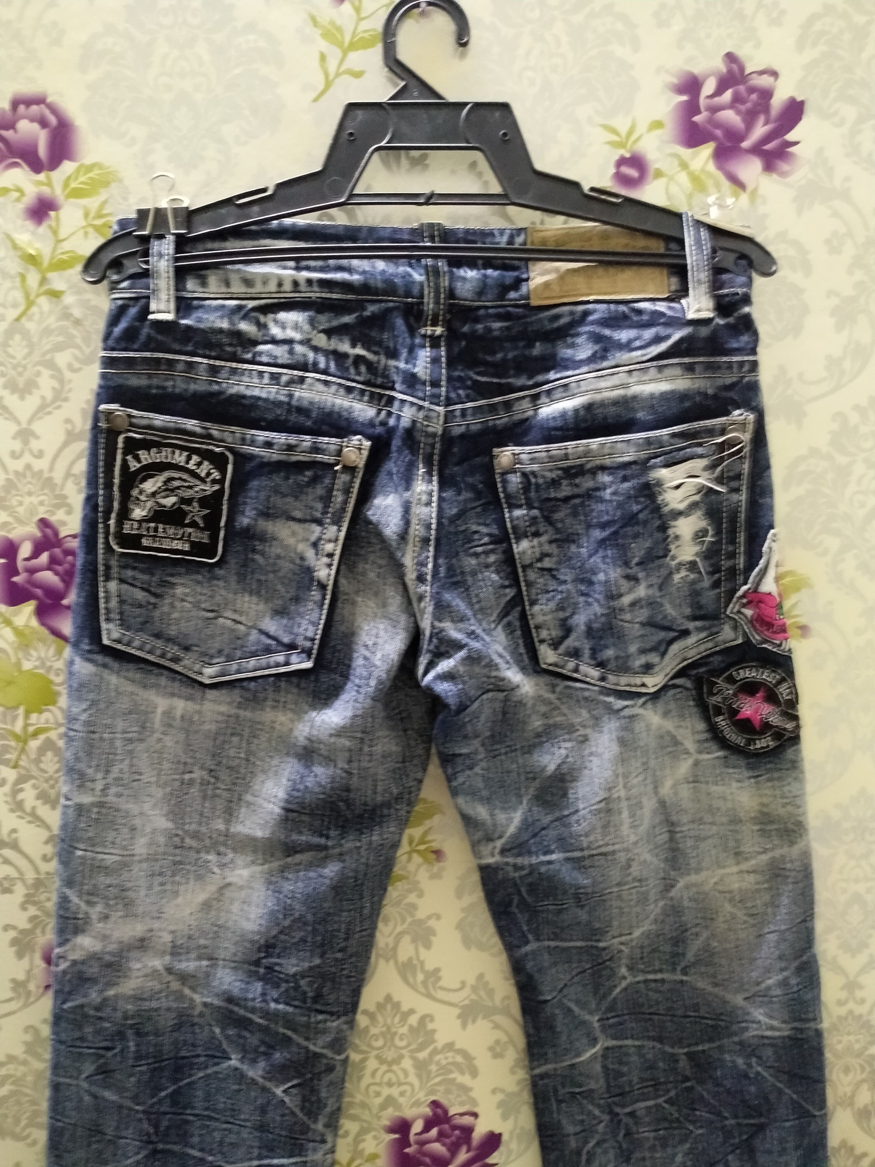 Japanese Brand × Rockstar Games ROCKSTAR/ORIGINAL JEANS/THE VINTAGE STANDARD Size US 31 - 10 Thumbnail