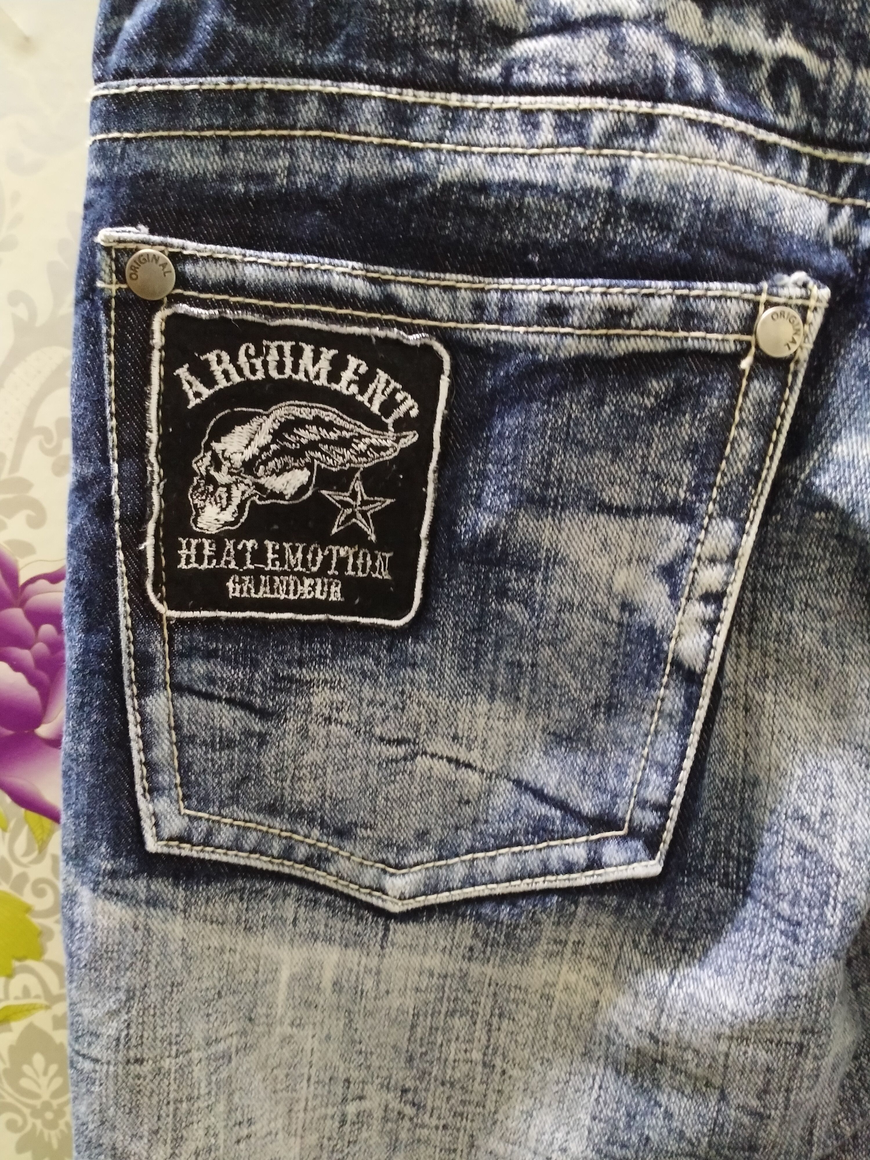 Japanese Brand × Rockstar Games ROCKSTAR/ORIGINAL JEANS/THE VINTAGE STANDARD Size US 31 - 14 Thumbnail