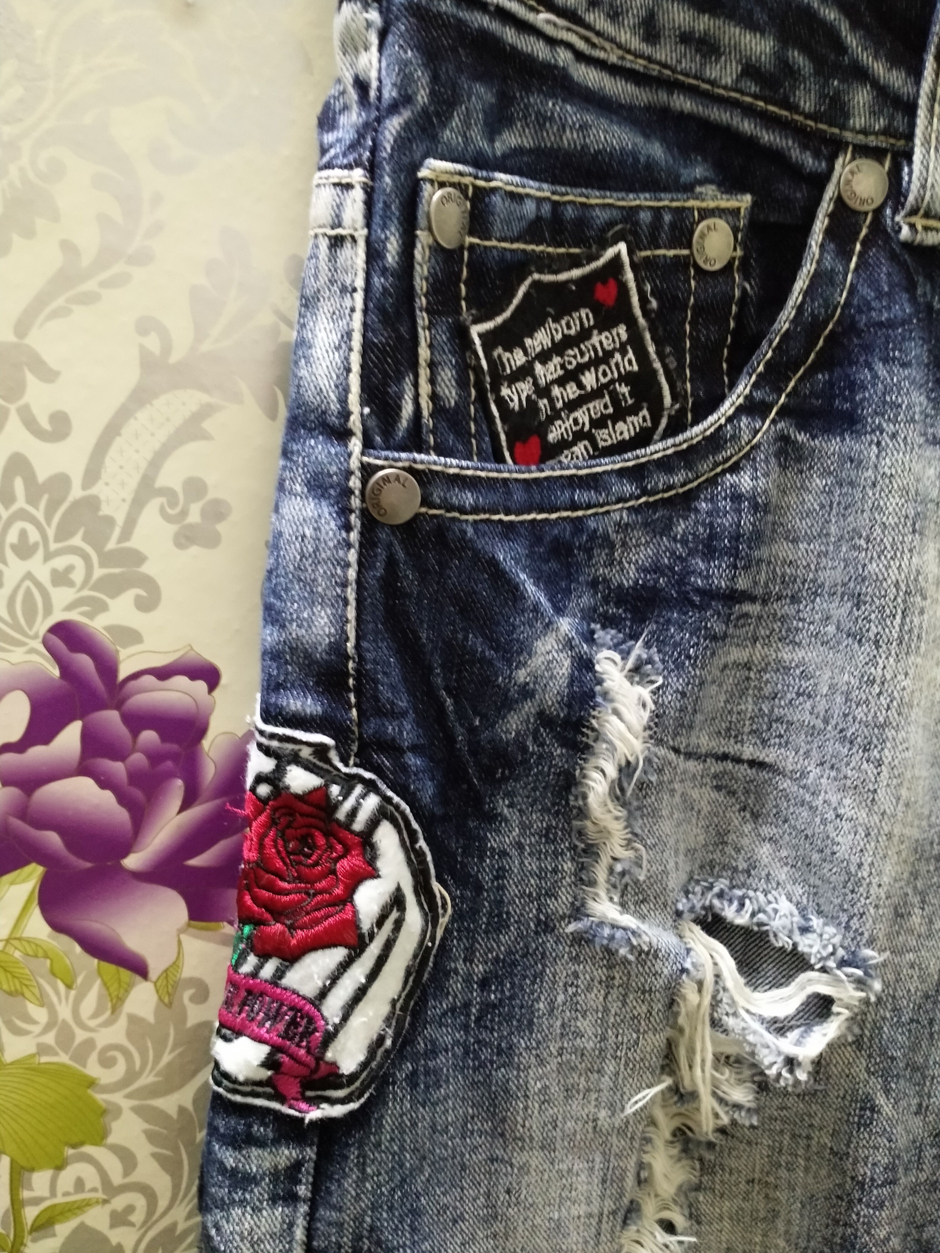 Japanese Brand × Rockstar Games ROCKSTAR/ORIGINAL JEANS/THE VINTAGE STANDARD Size US 31 - 6 Thumbnail