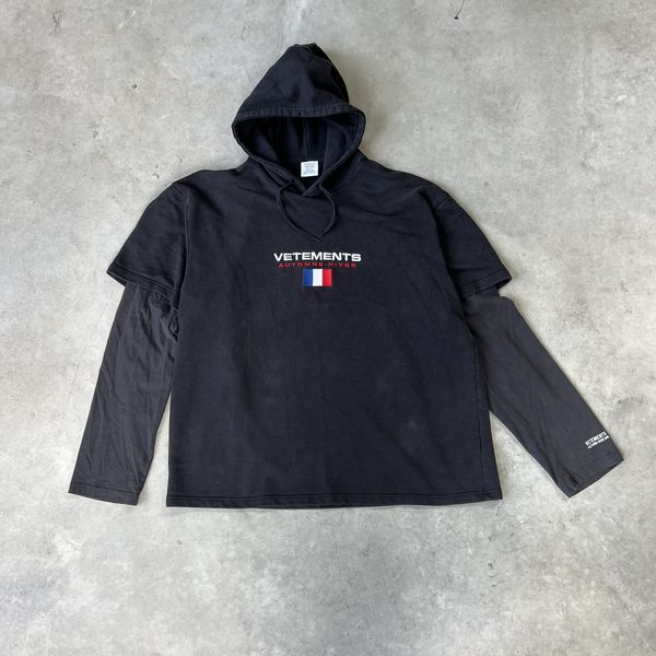 Vetements x Tommy Hilfiger Double Sleeve Hoodie