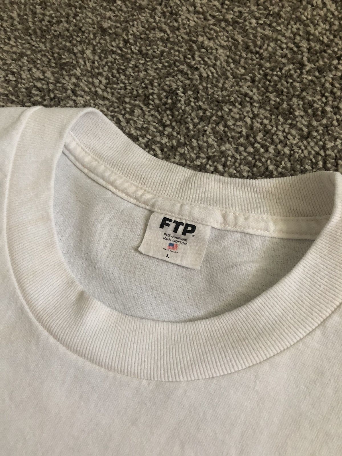 Fuck The Population FTP Bling Logo Shirt (L) Size US L / EU 52-54 / 3 - 3 Thumbnail