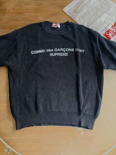 Comme Des Garcons Supreme Cdg Shirt Sweater | Grailed