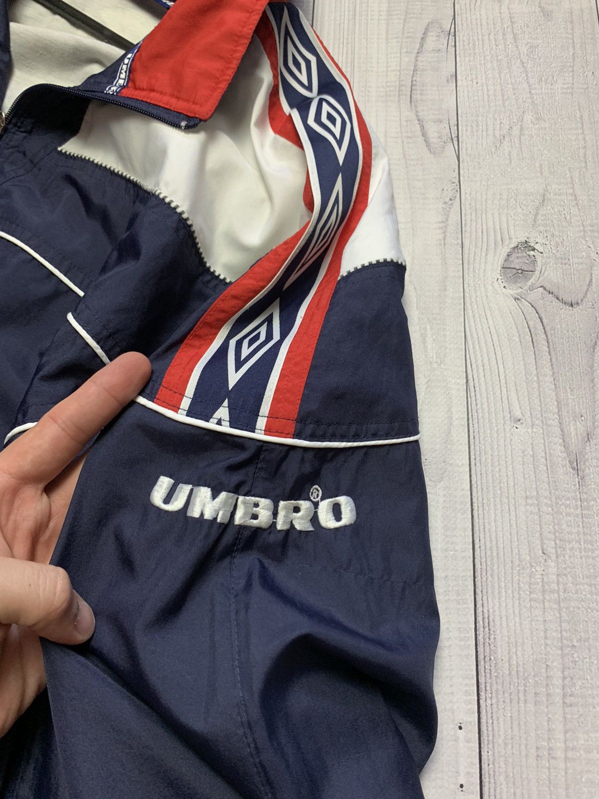 Streetwear × Umbro × Vintage Vintage Umbro Track jacket logo