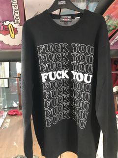 Supreme Fuck Sweater | Grailed