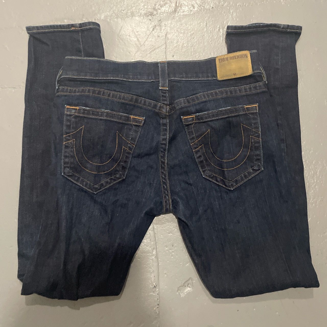 True Religion × Vintage Vintage True Religion Truey Denim Dark Blue Jeans Size 32 Size US 32 / EU 48 - 1 Thumbnail
