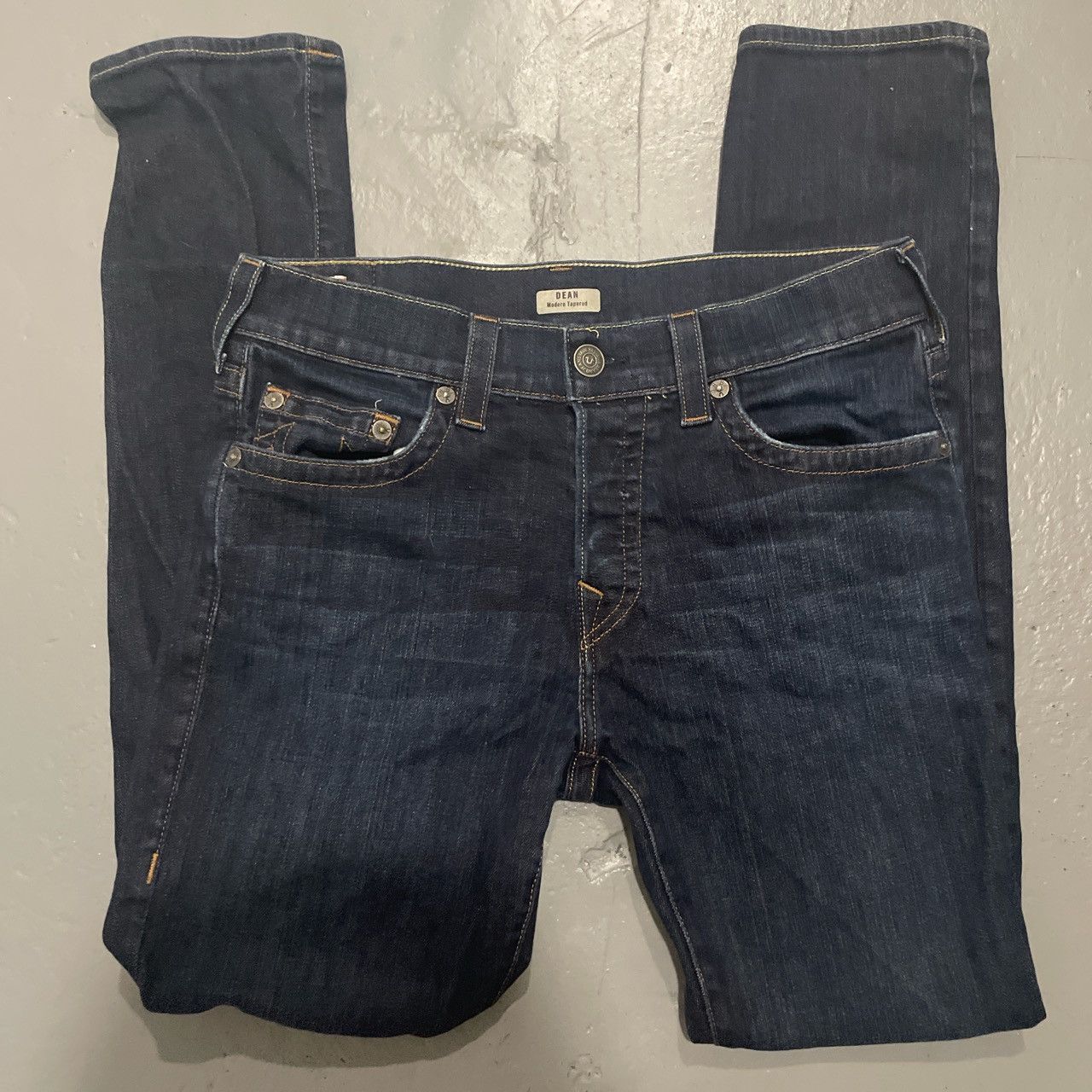 True Religion × Vintage Vintage True Religion Truey Denim Dark Blue Jeans Size 32 Size US 32 / EU 48 - 2 Thumbnail