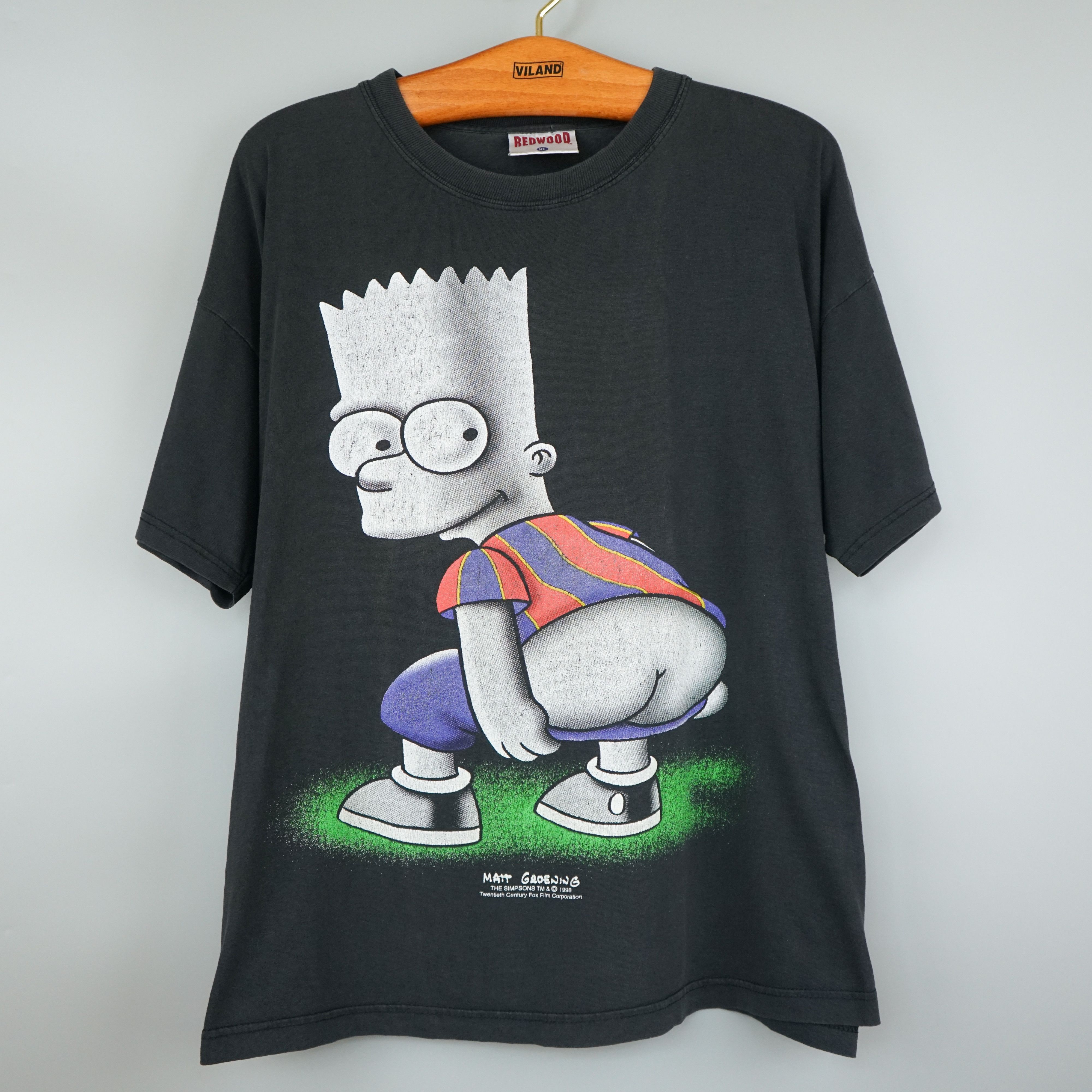 Cartoon Network × Movie × Vintage vintage Bart Simpson showing butt ...