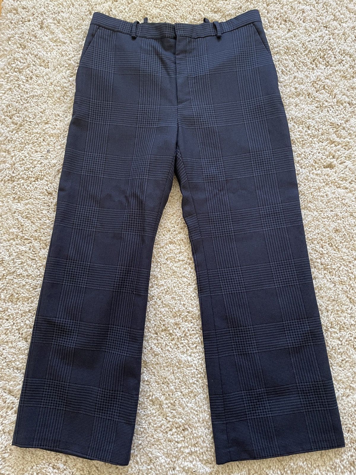 Balenciaga prince of wales fashion trousers