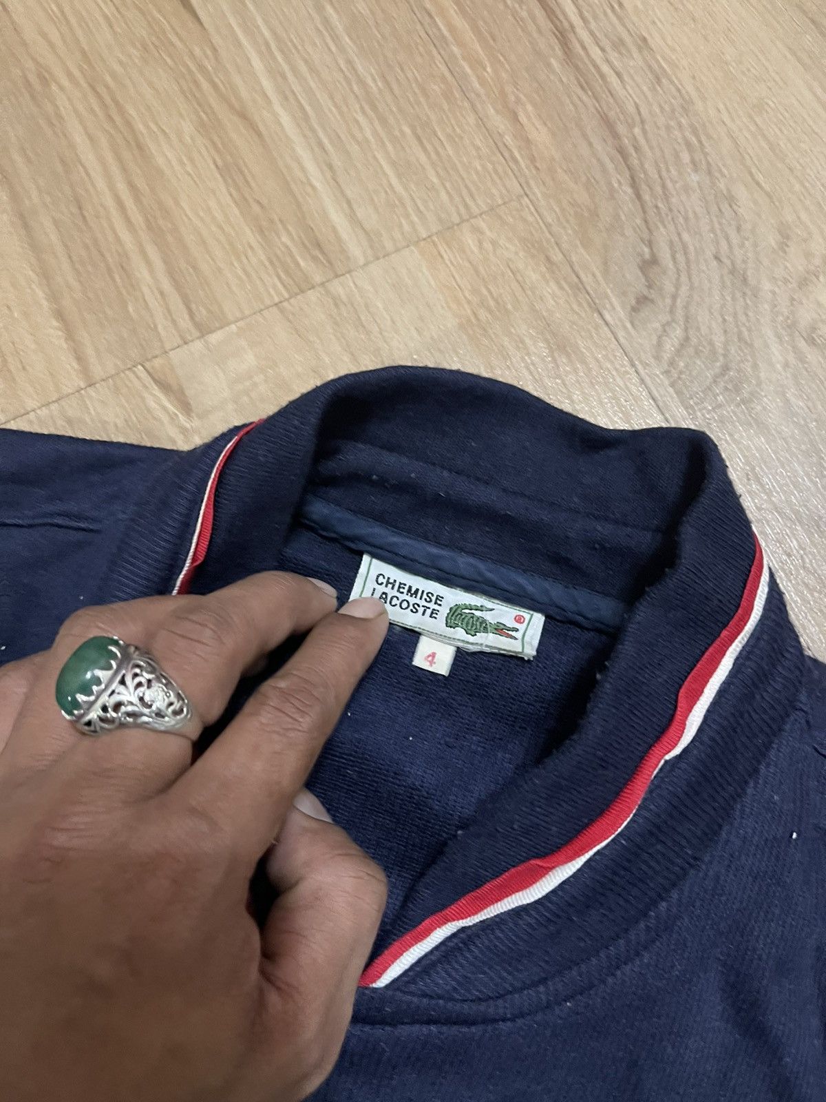 Lacoste Vintage Chemise Lacoste sweater Size US L / EU 52-54 / 3 - 2 Thumbnail