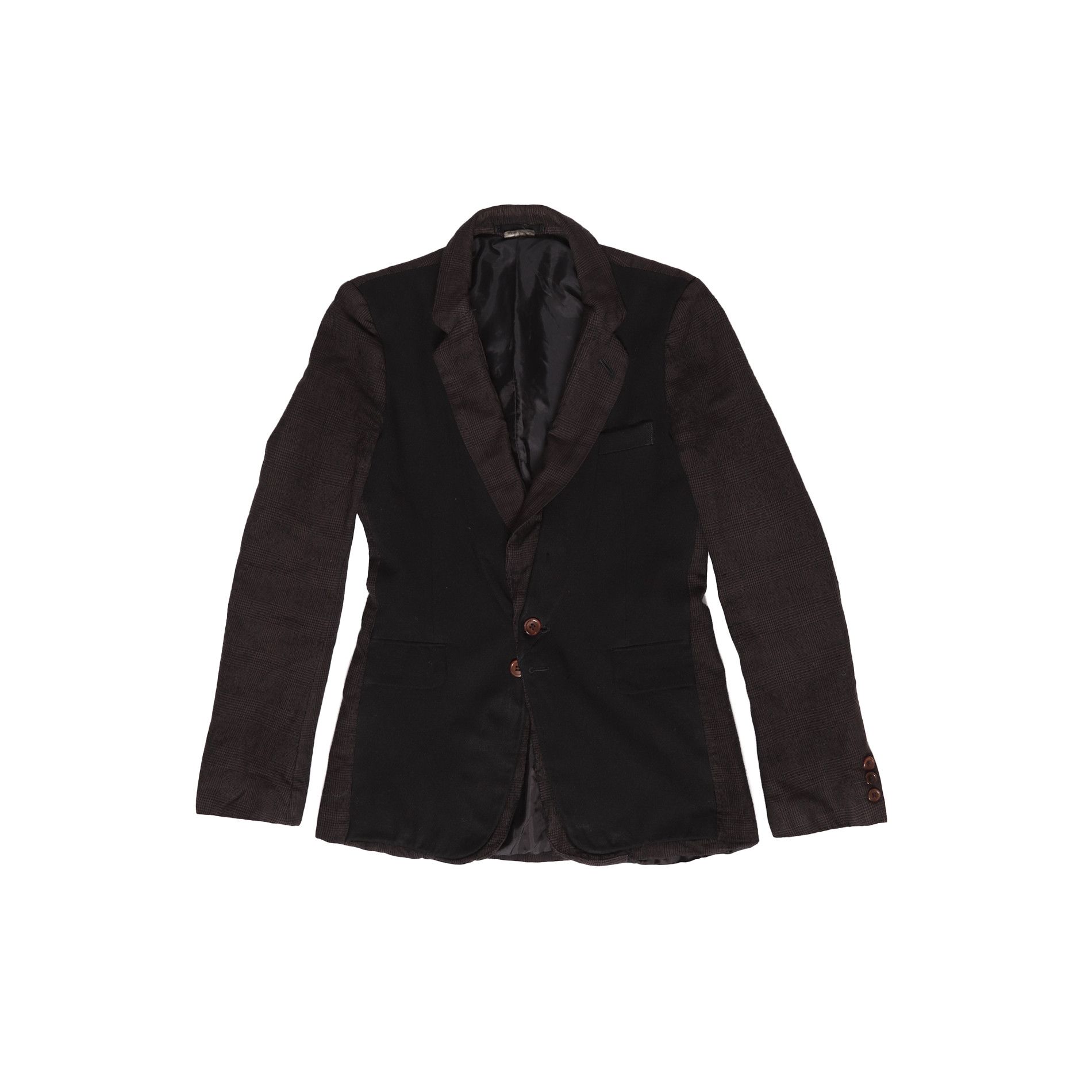 2009 Re-Worked Brown Black Blazer