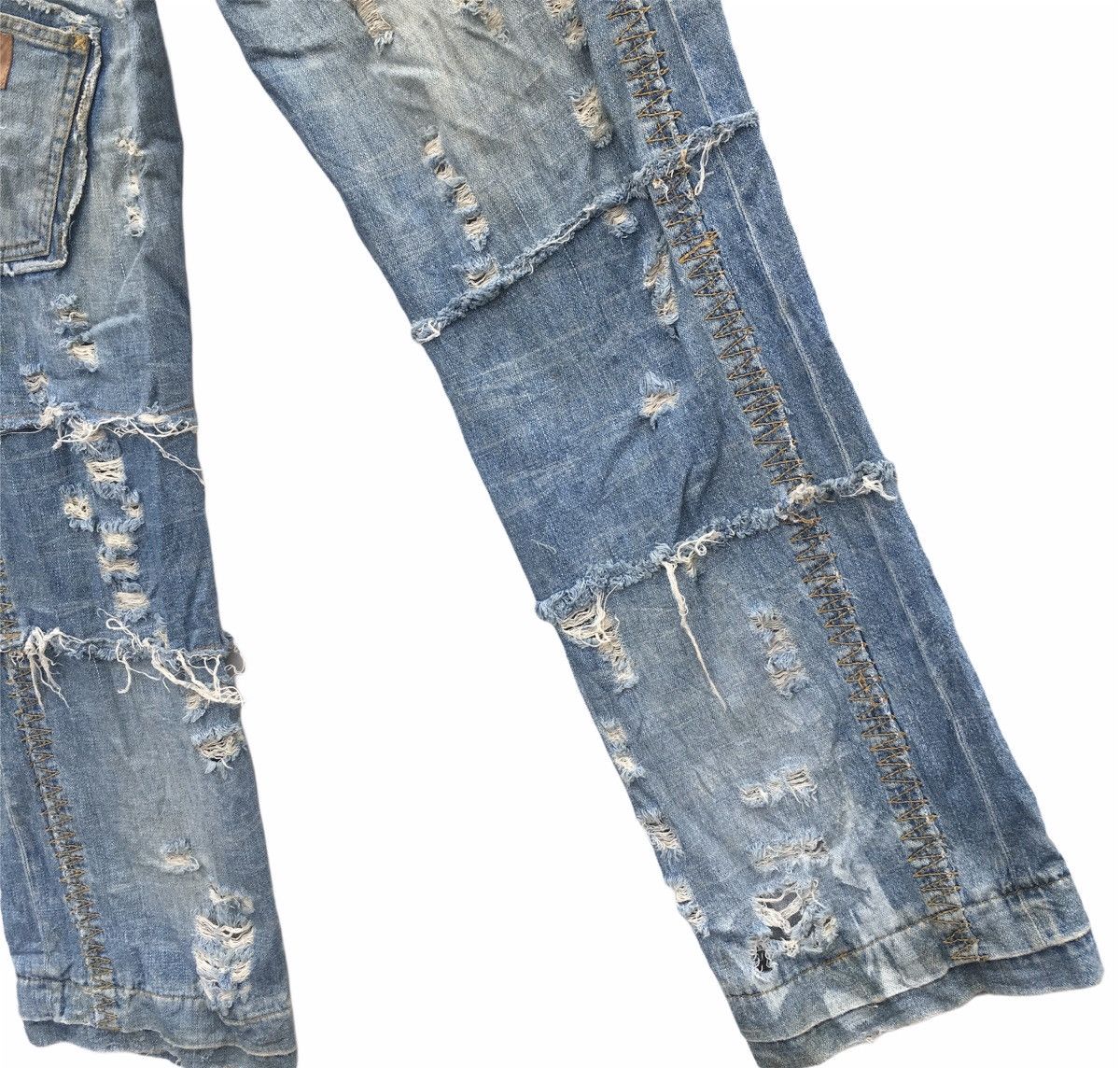 Dolce & Gabbana Super Rare Dolce & Gabbana Iconic David Beckham Destroy Jean Size US 32 / EU 48 - 9 Thumbnail