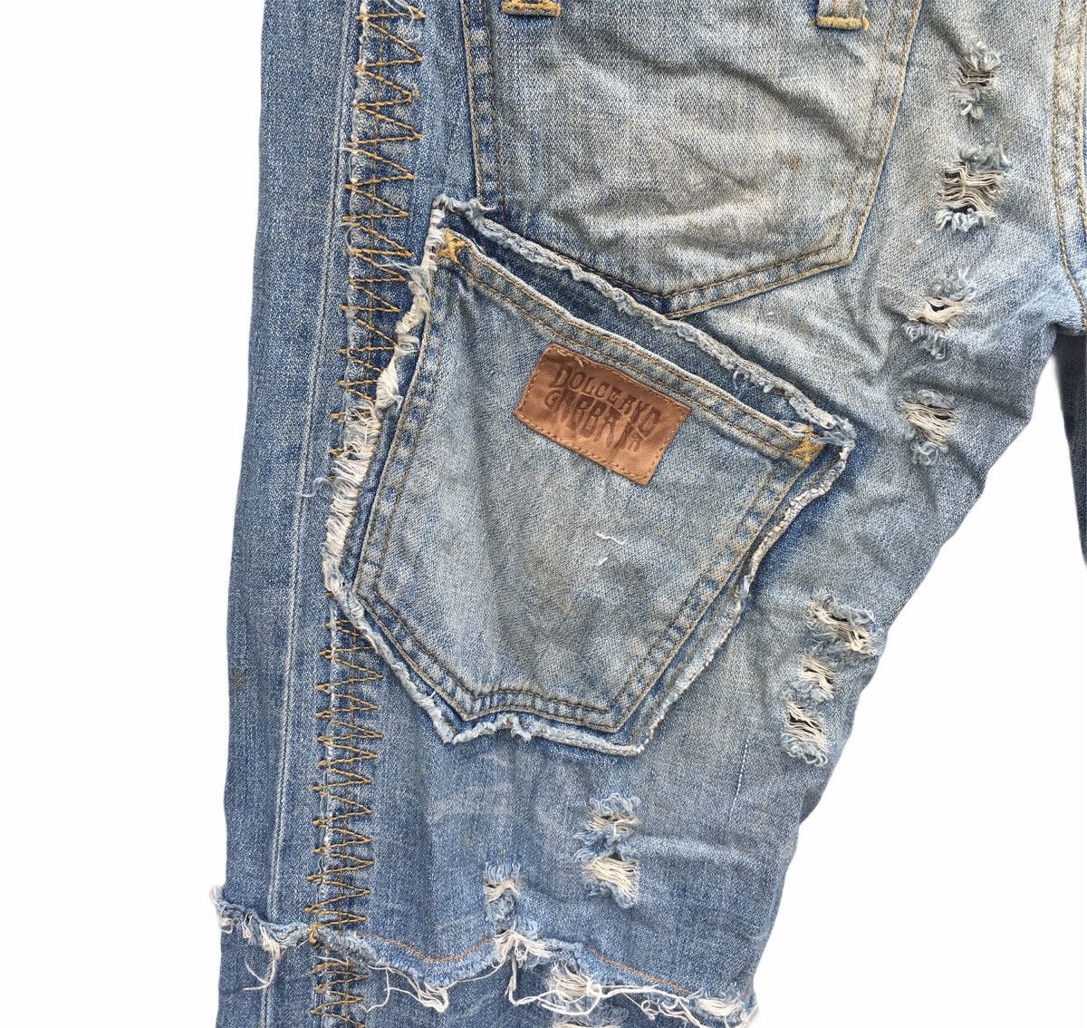 Dolce & Gabbana Super Rare Dolce & Gabbana Iconic David Beckham Destroy Jean Size US 32 / EU 48 - 8 Thumbnail