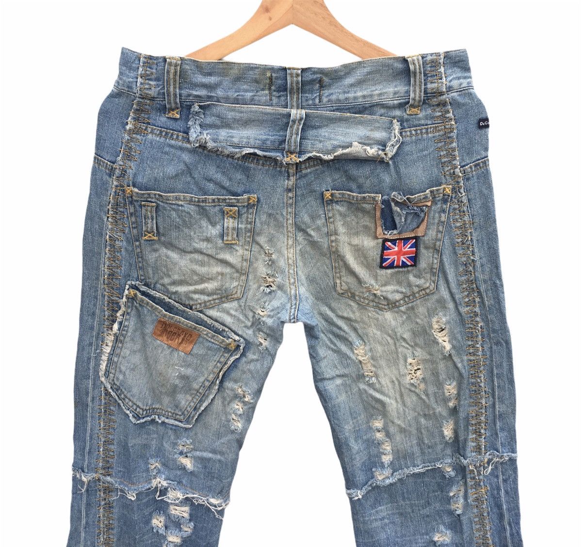 Dolce & Gabbana Super Rare Dolce & Gabbana Iconic David Beckham Destroy Jean Size US 32 / EU 48 - 6 Thumbnail