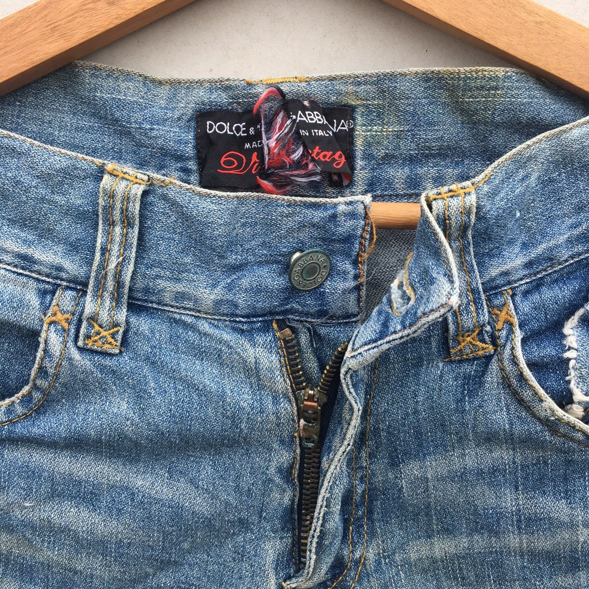 Dolce & Gabbana Super Rare Dolce & Gabbana Iconic David Beckham Destroy Jean Size US 32 / EU 48 - 10 Thumbnail