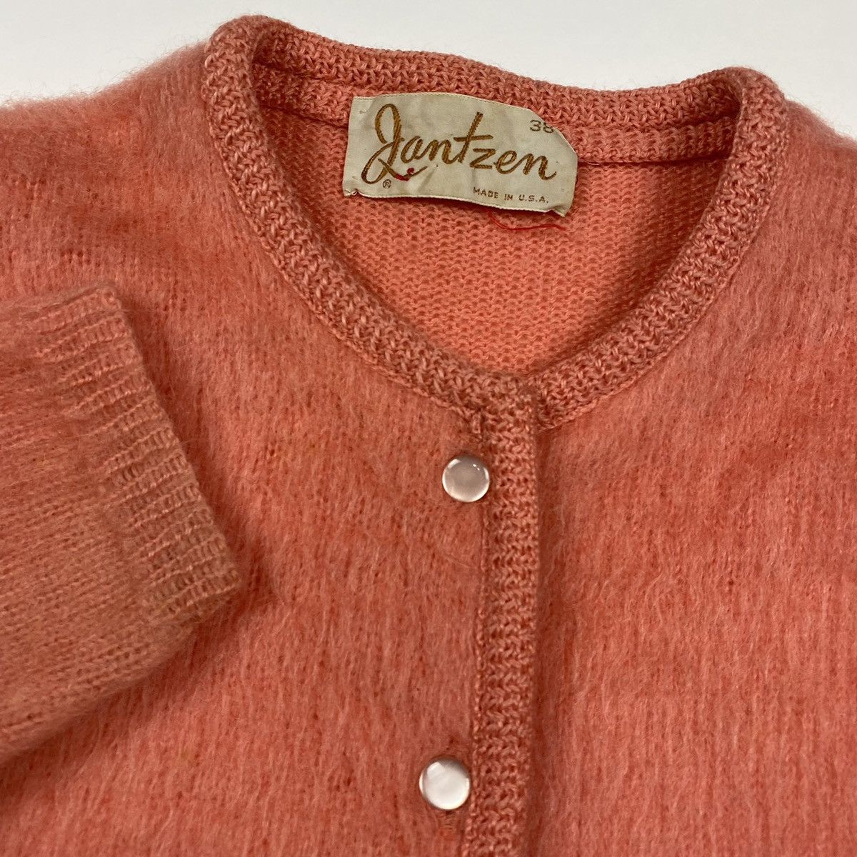Jantzen Vintage Mohair Wool Cardigan Size S 50s 60s Jantzen Size US S / EU 44-46 / 1 - 3 Thumbnail