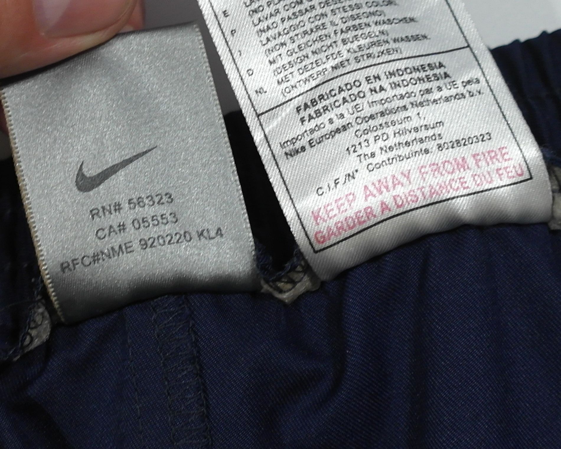 Nike Nike Vintage Court Shorts Mens Sz L Blue Navy Size US 34 / EU 50 - 9 Thumbnail