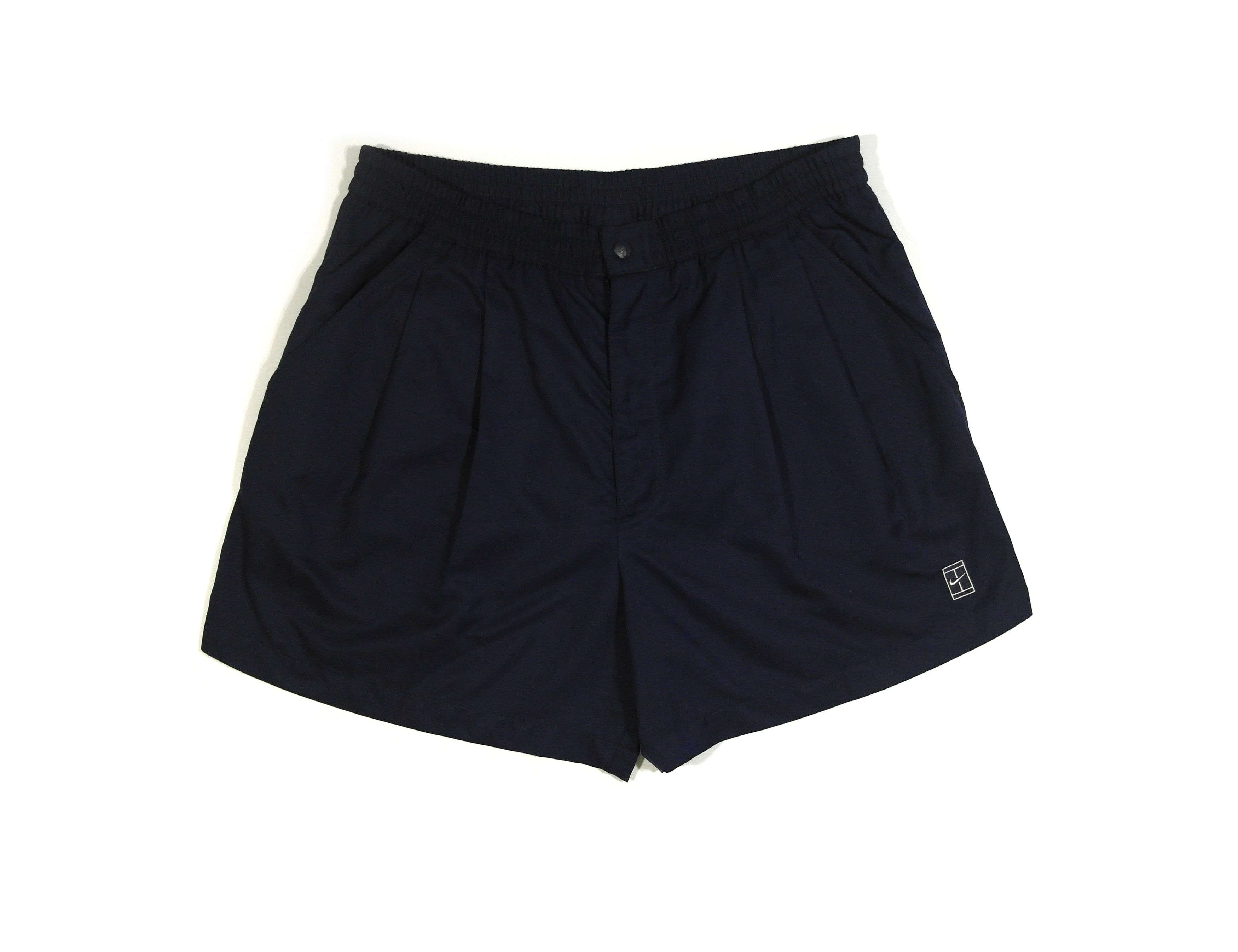 Nike Nike Vintage Court Shorts Mens Sz L Blue Navy Size US 34 / EU 50 - 1 Thumbnail