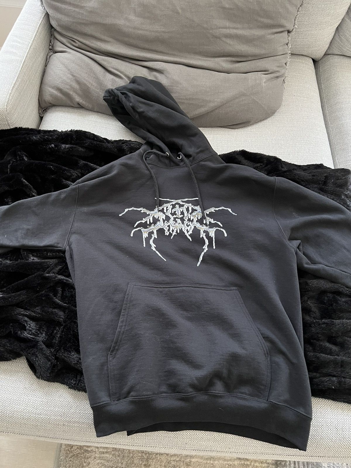 Rare Lil Tracy - Black Metal Hoodie | Grailed