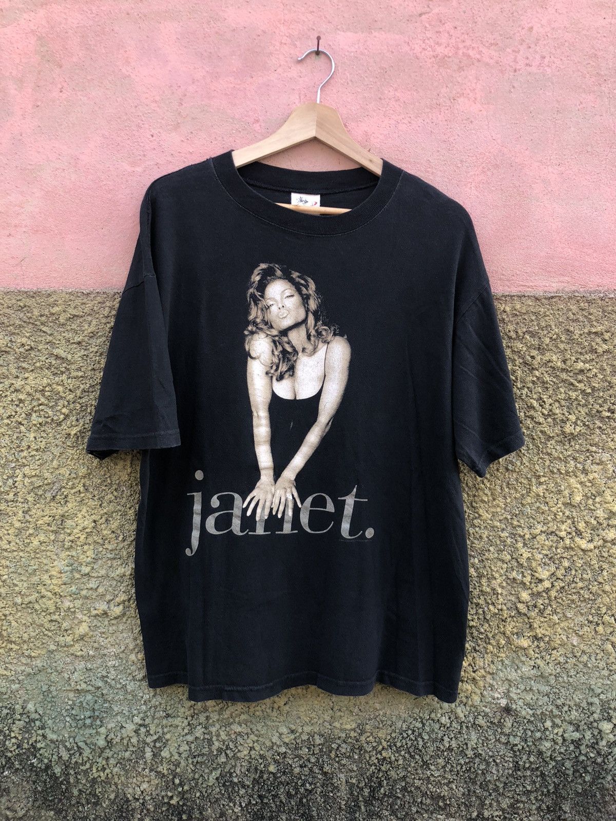 Band Tees × Rap Tees × Vintage Rare🔥 Vintage 90s Janet Jackson Tour Tshirt Size US L / EU 52-54 / 3 - 1 Thumbnail
