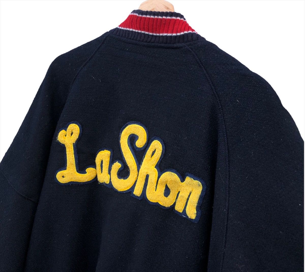 MLB Vintage MLB Houston Wool Mohair Varsity Jacket MLB Jacket Size US L / EU 52-54 / 3 - 7 Thumbnail