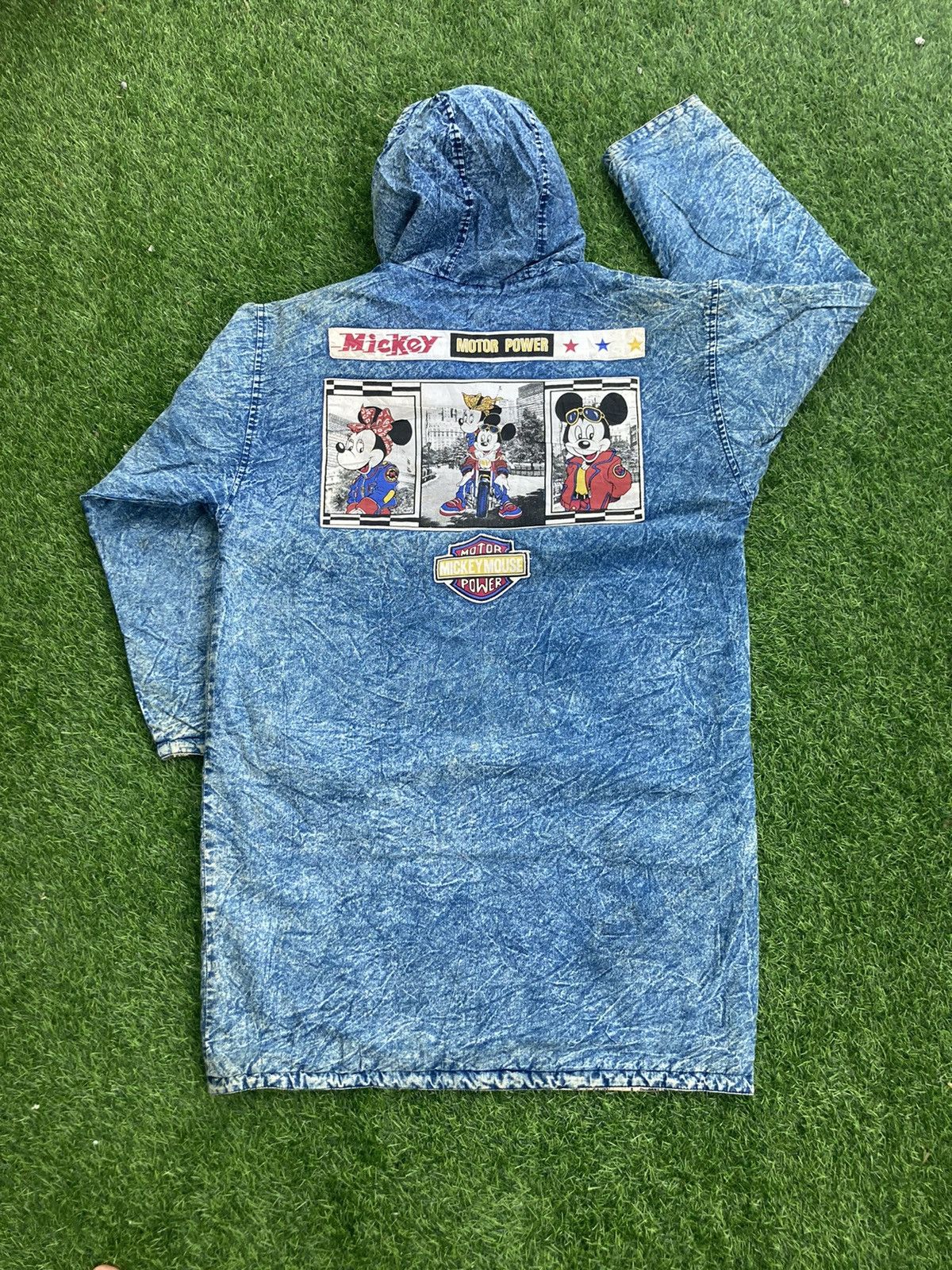 VINTAGE 1988 MICKEY MOUSE MOTOR POWER REVERSIBLE JACKET