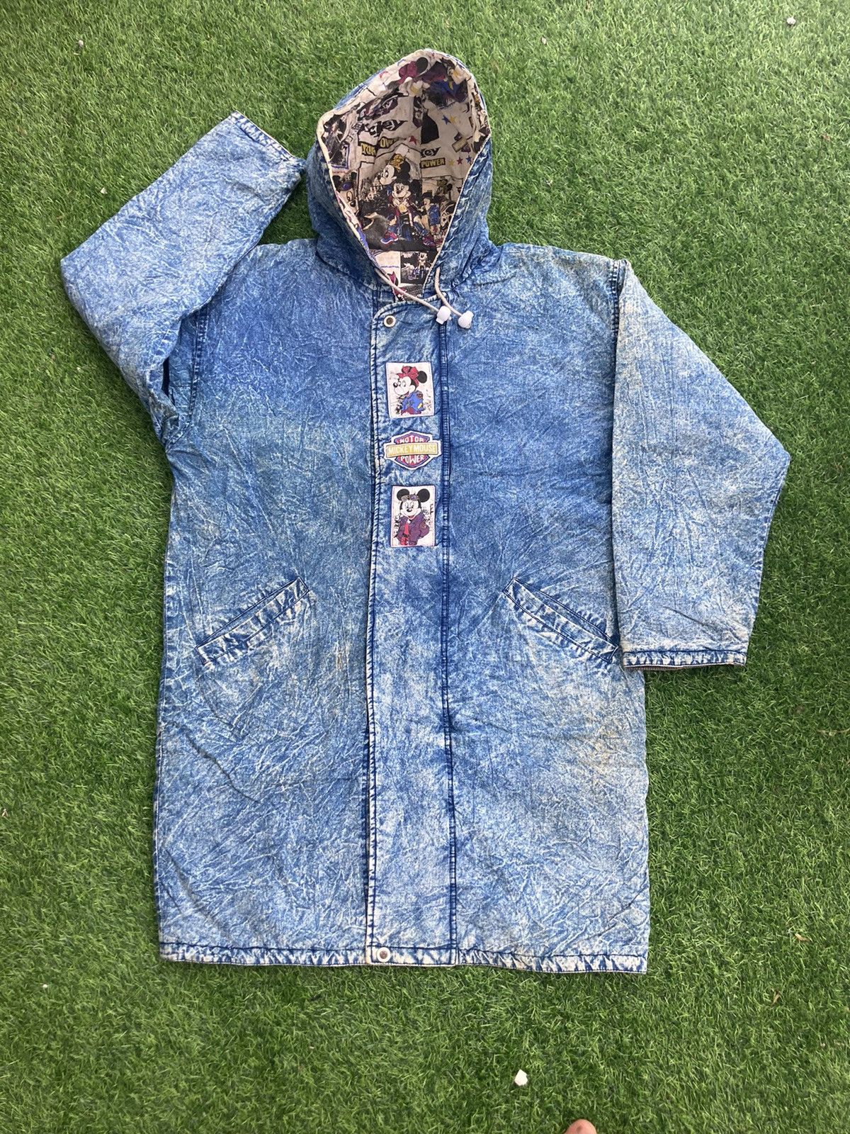 Disney × Mickey Mouse × Vintage VINTAGE 1988 MICKEY MOUSE MOTOR POWER REVERSIBLE JACKET Size US L / EU 52-54 / 3 - 2 Thumbnail