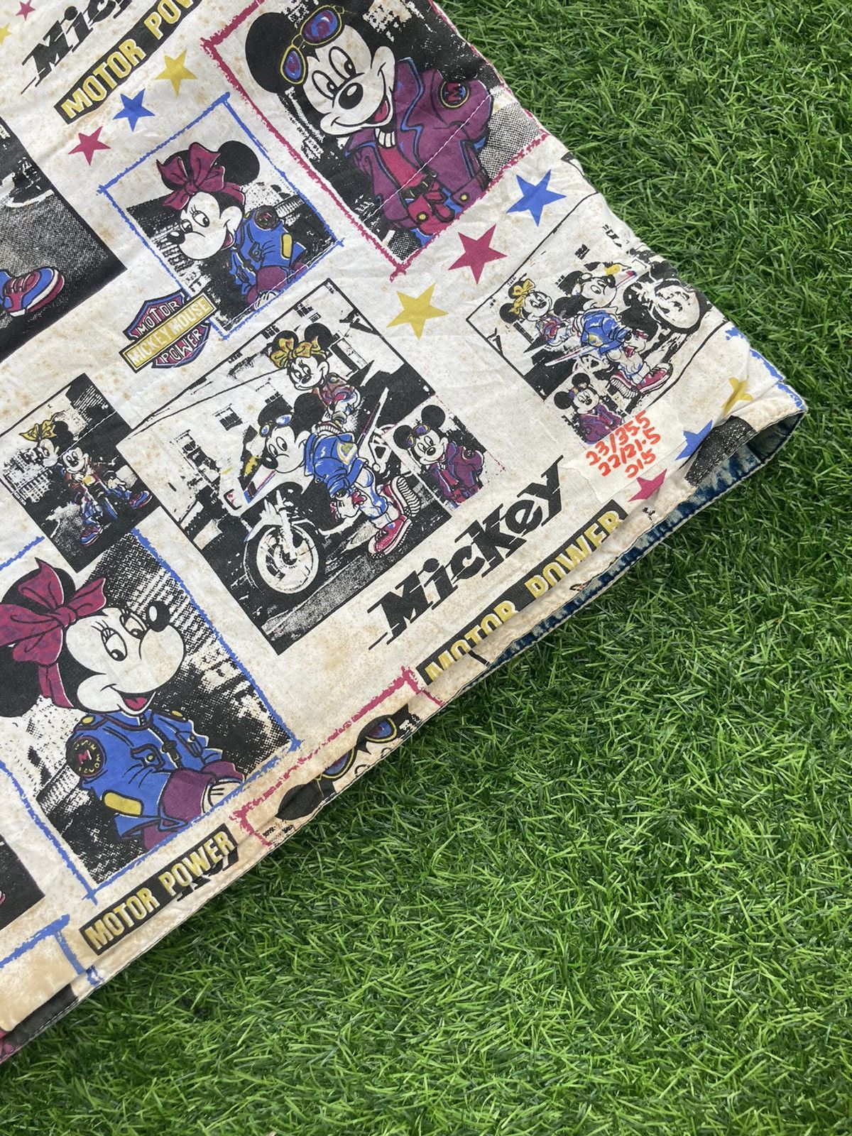Disney × Mickey Mouse × Vintage VINTAGE 1988 MICKEY MOUSE MOTOR POWER REVERSIBLE JACKET Size US L / EU 52-54 / 3 - 17 Thumbnail
