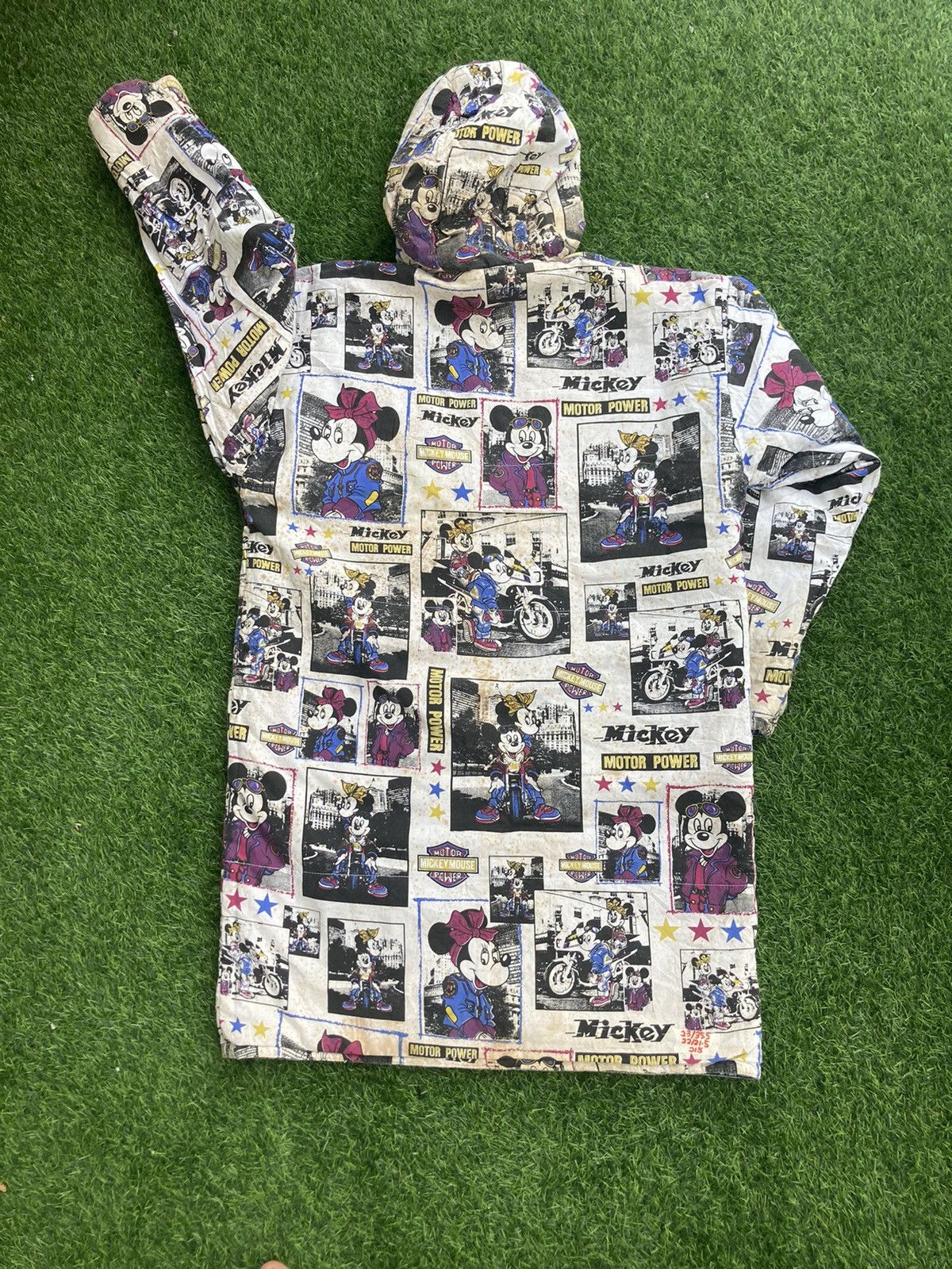 Disney × Mickey Mouse × Vintage VINTAGE 1988 MICKEY MOUSE MOTOR POWER REVERSIBLE JACKET Size US L / EU 52-54 / 3 - 11 Thumbnail