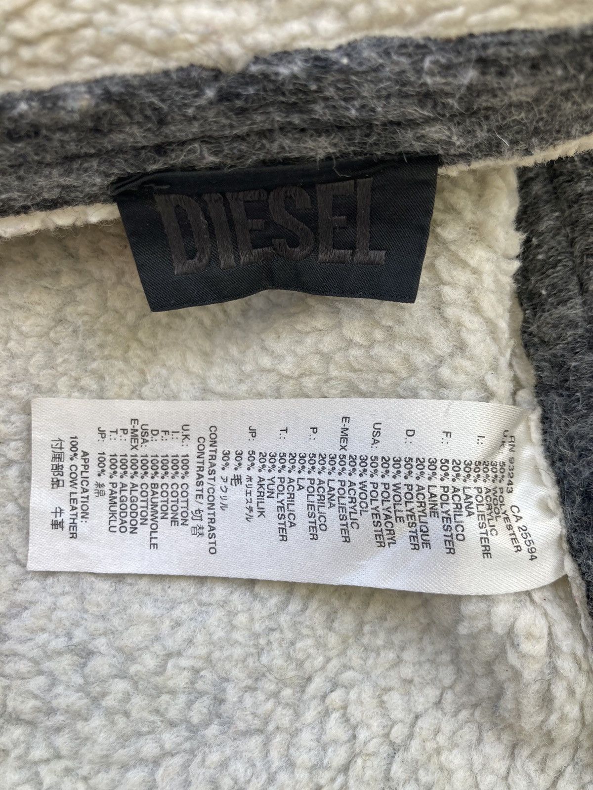 Diesel DIESEL LONG SHERPA LINING JACKET Size US M / EU 48-50 / 2 - 15 Thumbnail