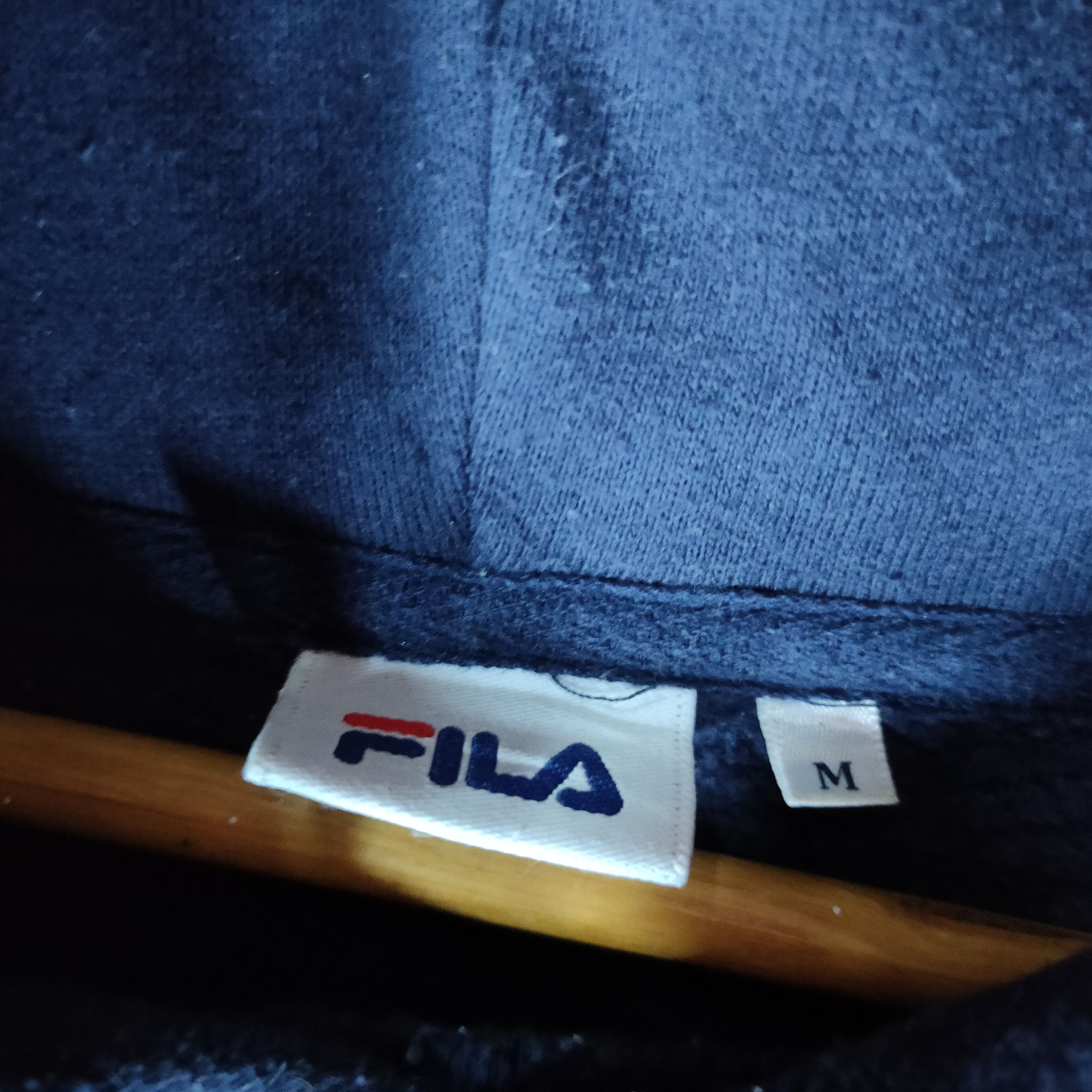 Fila Nice!! FILA EMBROIDERY LOGO Spellout Hoodie Sweatshirt Size US M / EU 48-50 / 2 - 5 Thumbnail