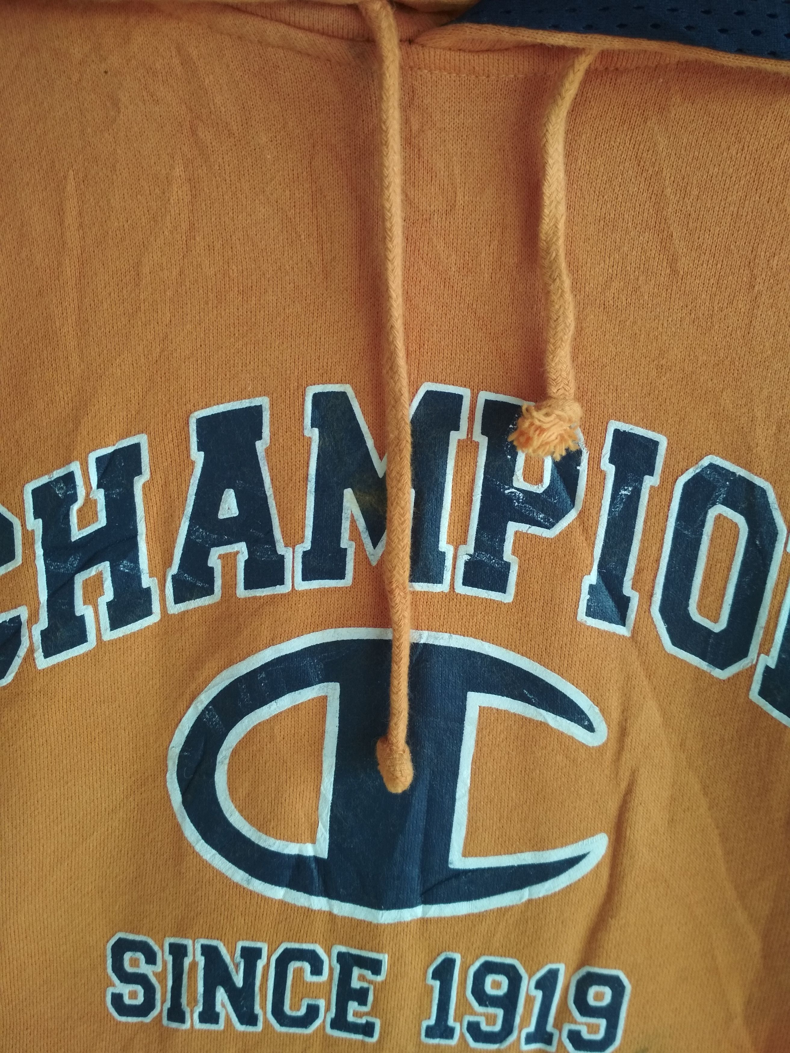 Champion CHAMPION AMERICAN BIG LOGO CREWNECK HOODIE SWEATSHIRT Size US L / EU 52-54 / 3 - 3 Thumbnail