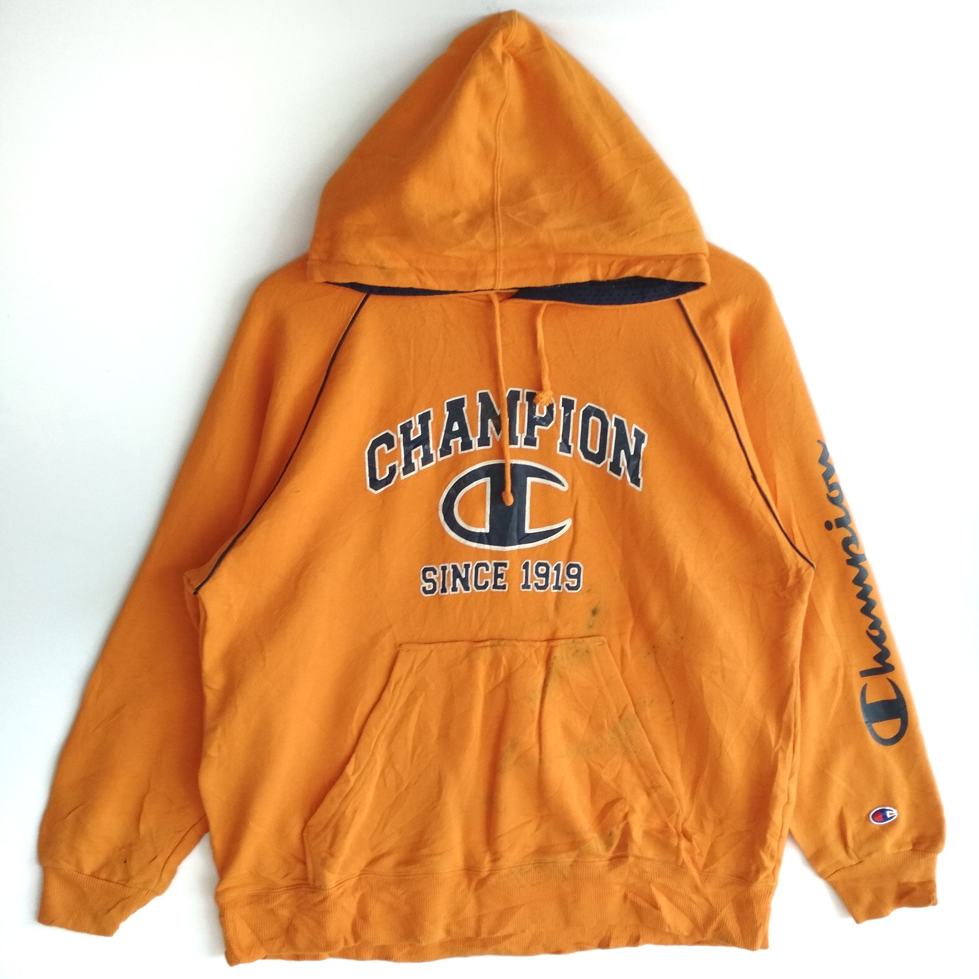 Champion CHAMPION AMERICAN BIG LOGO CREWNECK HOODIE SWEATSHIRT Size US L / EU 52-54 / 3 - 1 Thumbnail