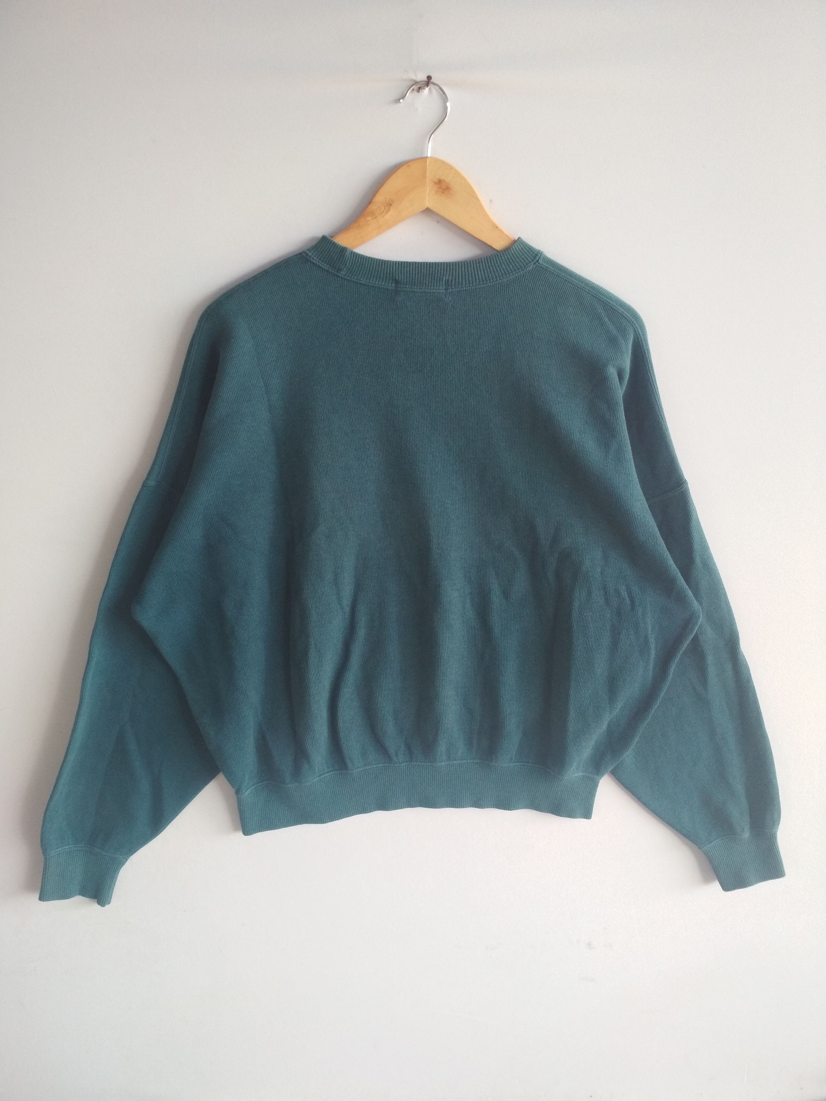 Trussardi TRUSSARDI JEANS EMBROIDERED SPELL OUT LOGO ITALY SWEATSHIRT Size US XL / EU 56 / 4 - 5 Thumbnail