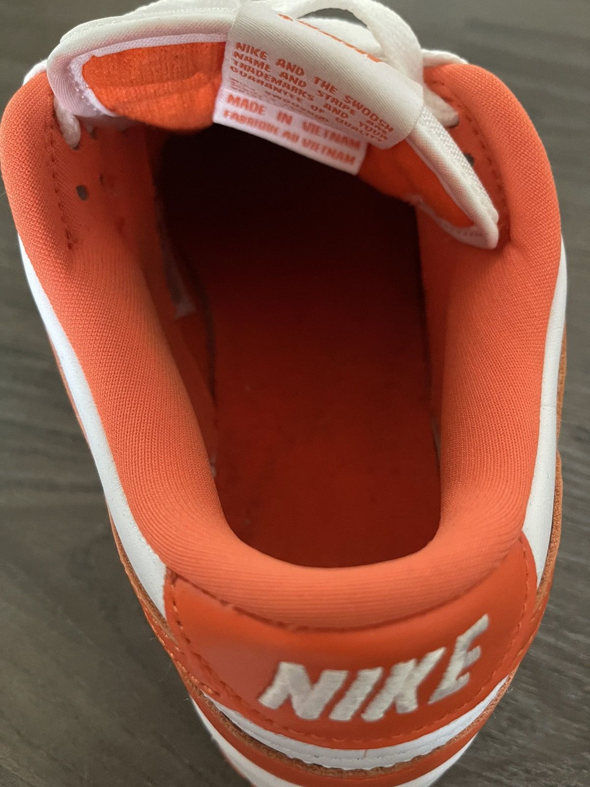 Nike Dunk Low Syracuse 2020 Size US 10 / EU 43 - 18 Thumbnail