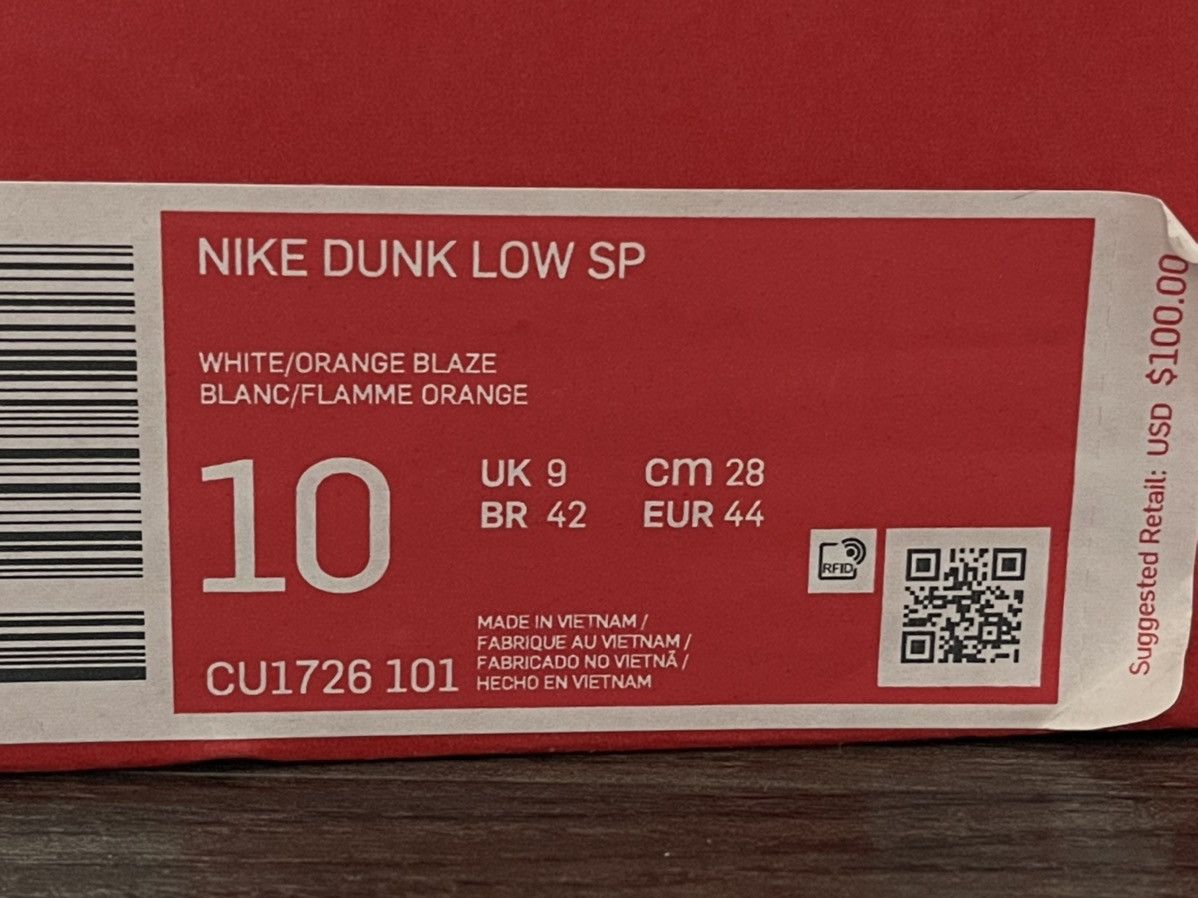 Nike Dunk Low Syracuse 2020 Size US 10 / EU 43 - 3 Thumbnail