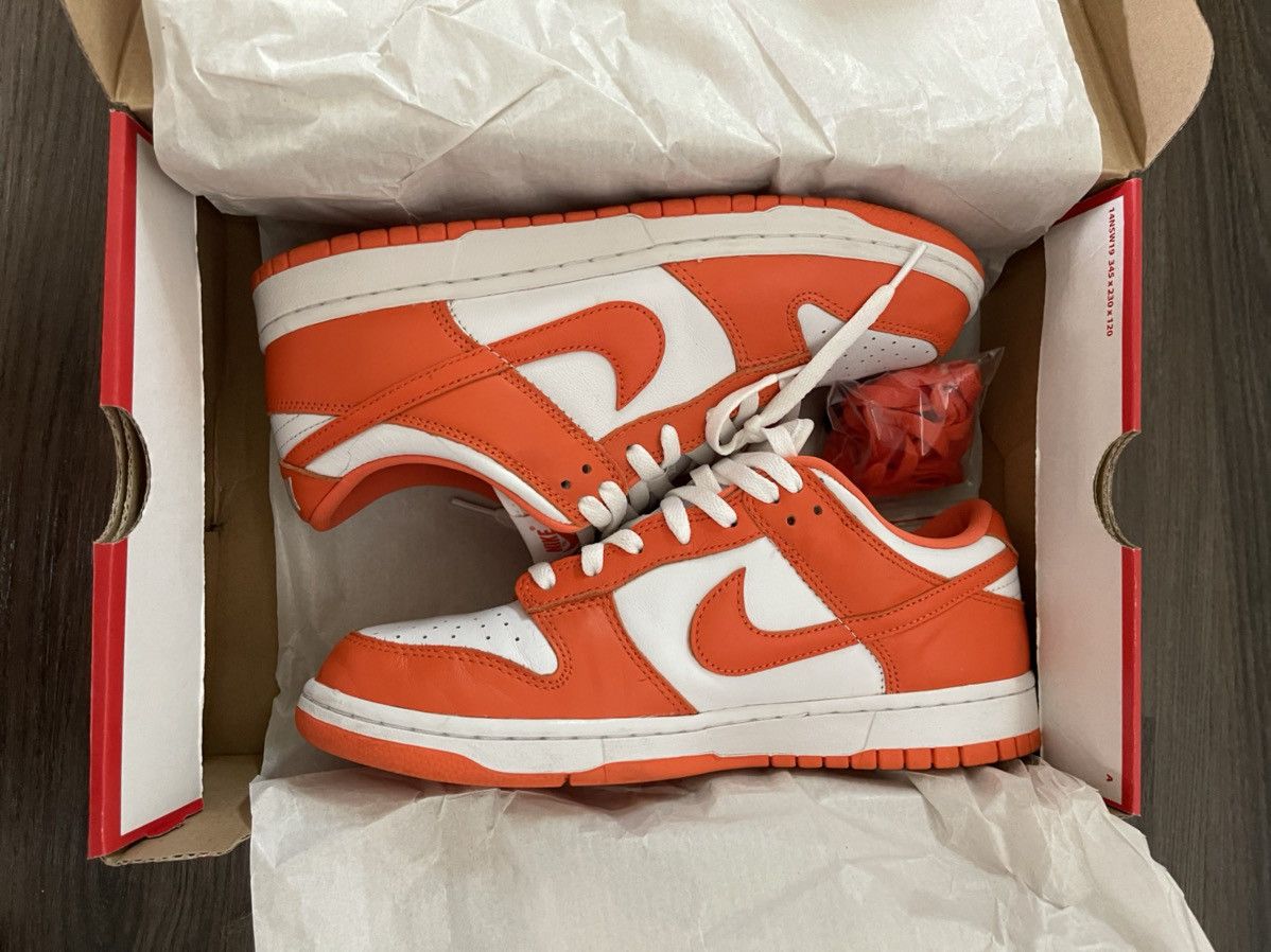 Nike Dunk Low Syracuse 2020 Size US 10 / EU 43 - 1 Thumbnail