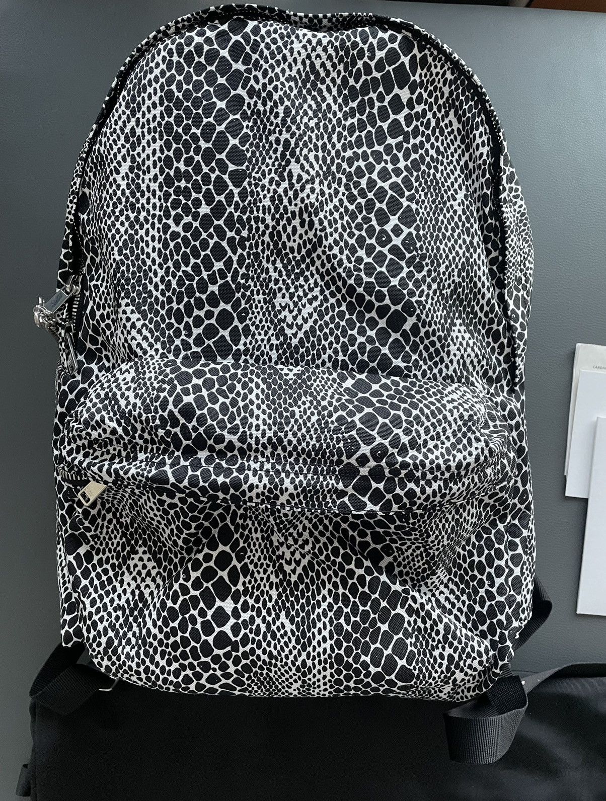 Celine × Hedi Slimane Rare $1,500 Brand NEW Super Runway Python Print Backpack Bag Size ONE SIZE - 2 Thumbnail