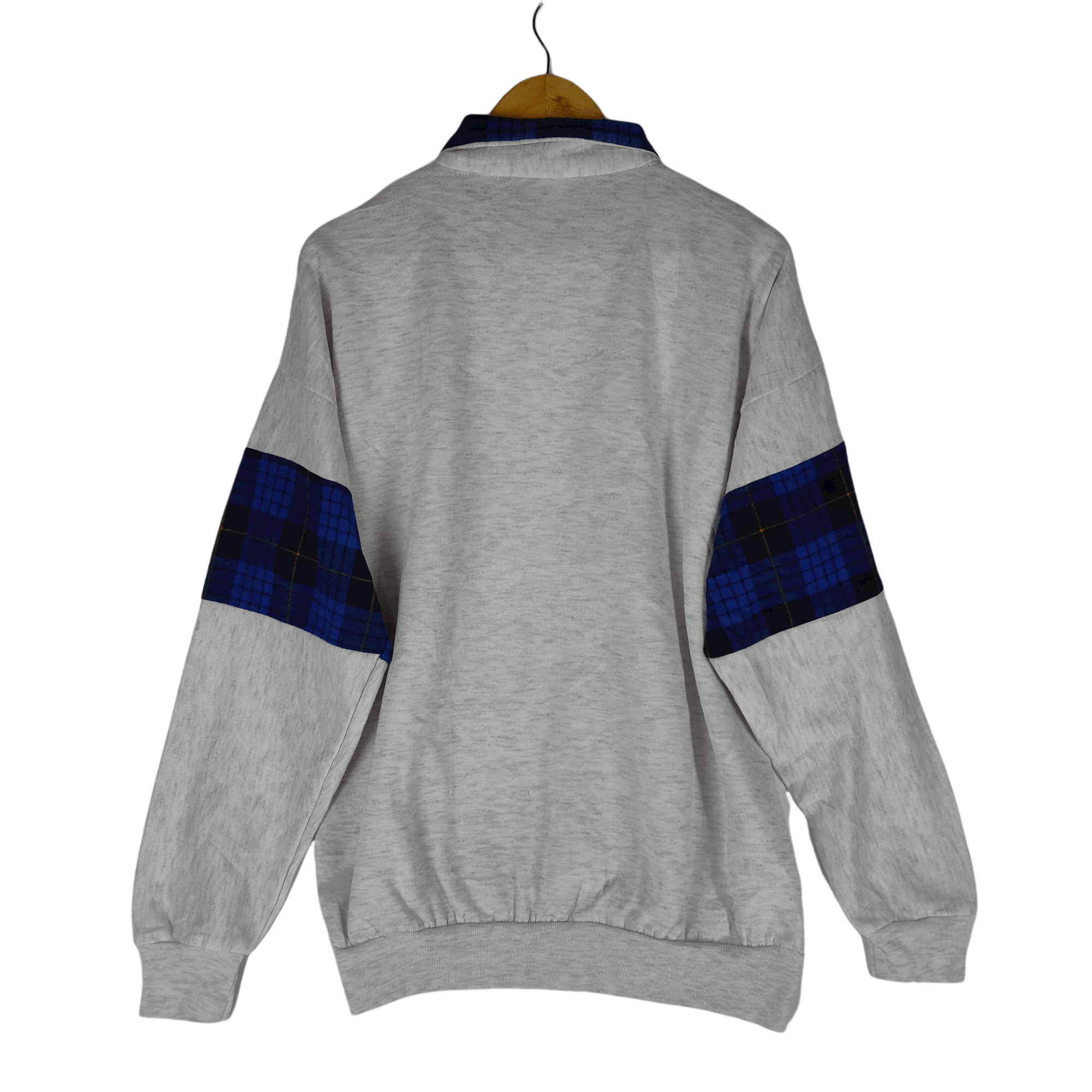 Vintage Vintage 1993 SAN FRANCISCO Spellout Neck Zipper Sweatshirt Size US XL / EU 56 / 4 - 2 Thumbnail
