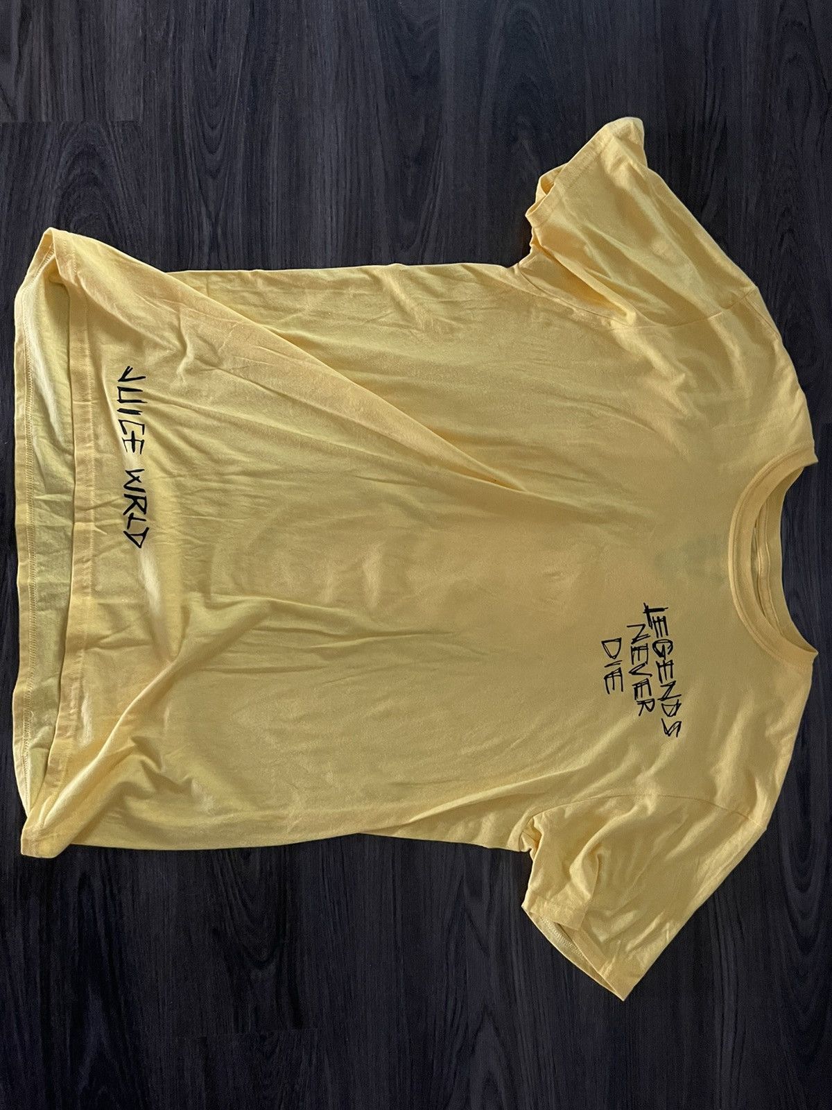 Yellow Juice Wrld Vlone | Grailed