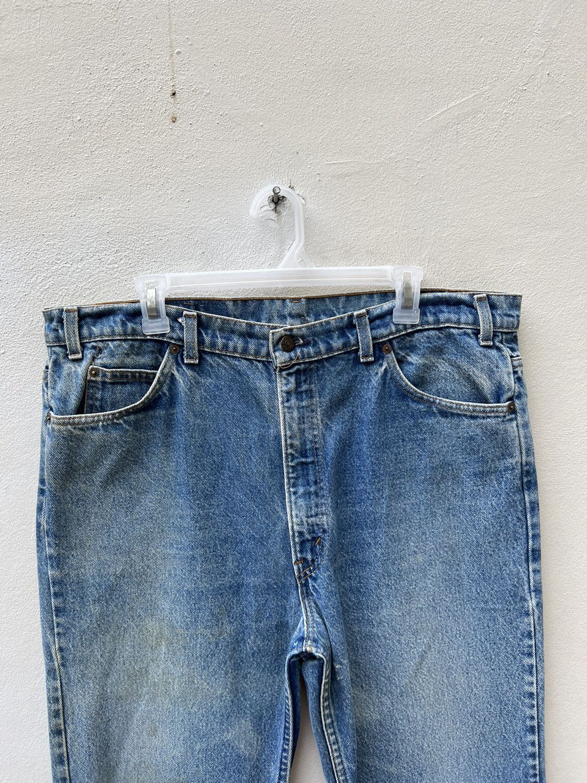 Levi's Vintage 80s Levi’s 517 Orange Tab Denim Trashed Jeans Size US 38 / EU 54 - 7 Thumbnail