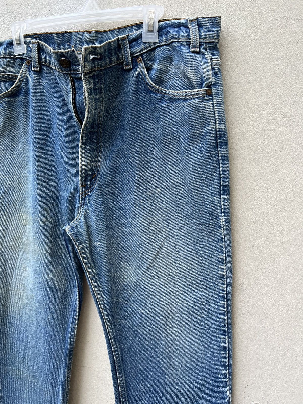 Levi's Vintage 80s Levi’s 517 Orange Tab Denim Trashed Jeans Size US 38 / EU 54 - 10 Thumbnail