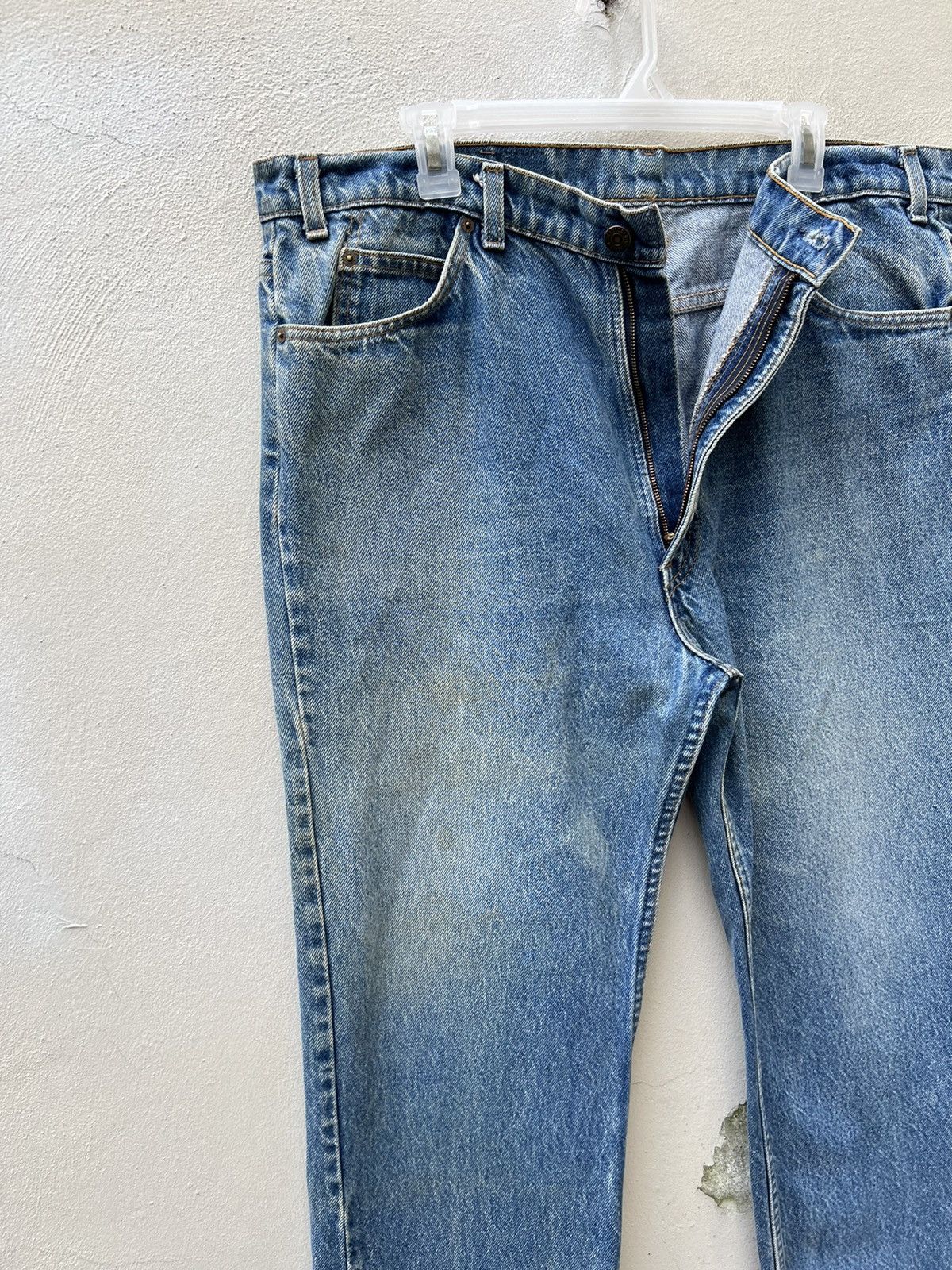 Levi's Vintage 80s Levi’s 517 Orange Tab Denim Trashed Jeans Size US 38 / EU 54 - 8 Thumbnail