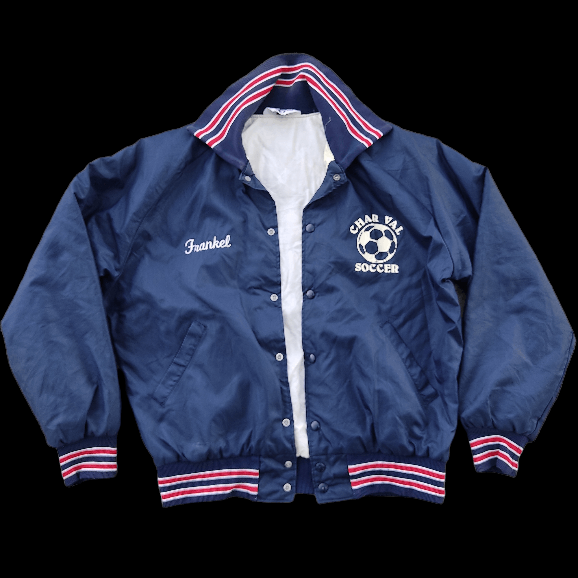 Vintage Vintage 80s Leader Sportwear Soccer Light Jacket Size US L / EU 52-54 / 3 - 2 Thumbnail