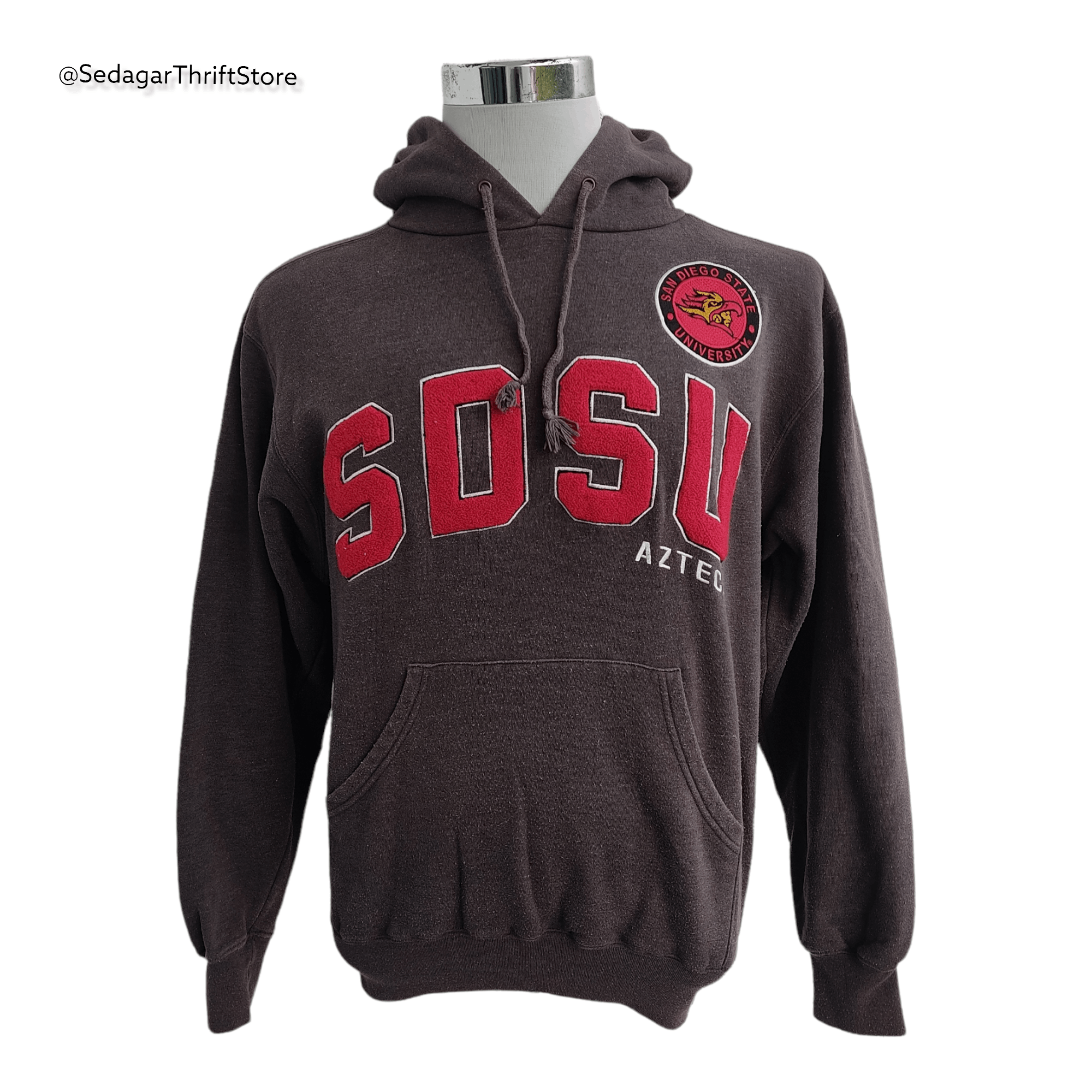 Jansport Streetwear Vintage STEALS Vintage 90s SDSU Aztecs x Jansport Hoodie Grailed