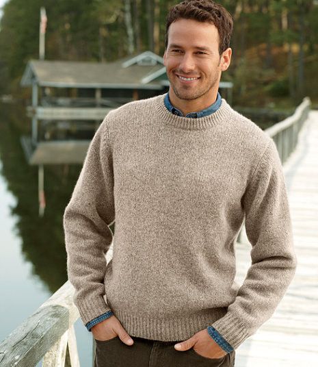 L.L. Bean NWOT Classic Ragg Wool Sweater Grailed