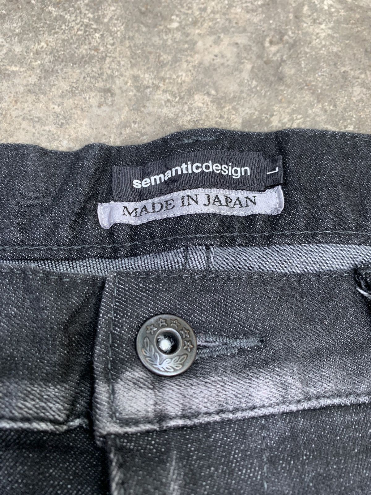 semanticdesign 📩BINDINGOFFER📩 Japanese Brand Semantic Design Denim Size US 32 / EU 48 - 3 Thumbnail