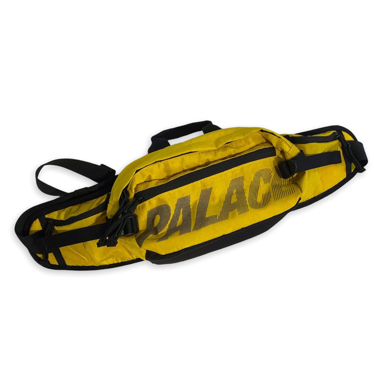 Palace Palace Bun Sack Yellow Fanny Pack Utility Bag FW18 | Grailed