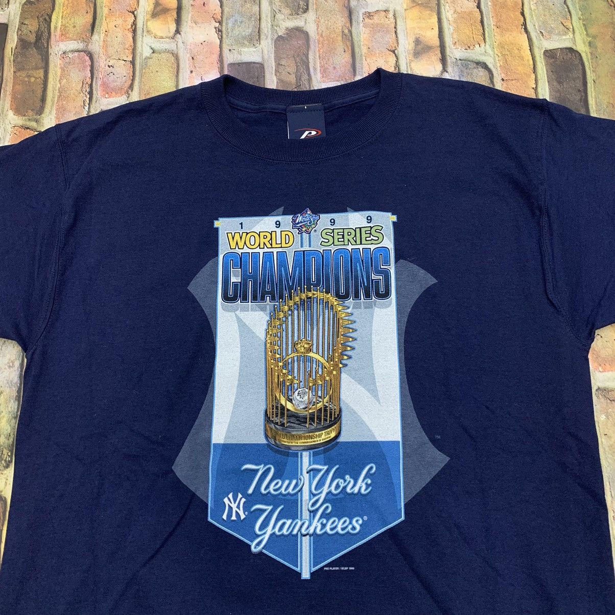 New York Yankees × Pro Player × Vintage Vintage 1999 World Series Champions tee Size US L / EU 52-54 / 3 - 3 Thumbnail